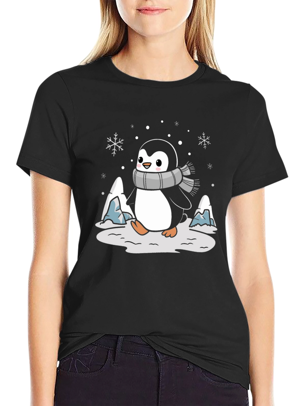 Winter Penguin Graphic Tee