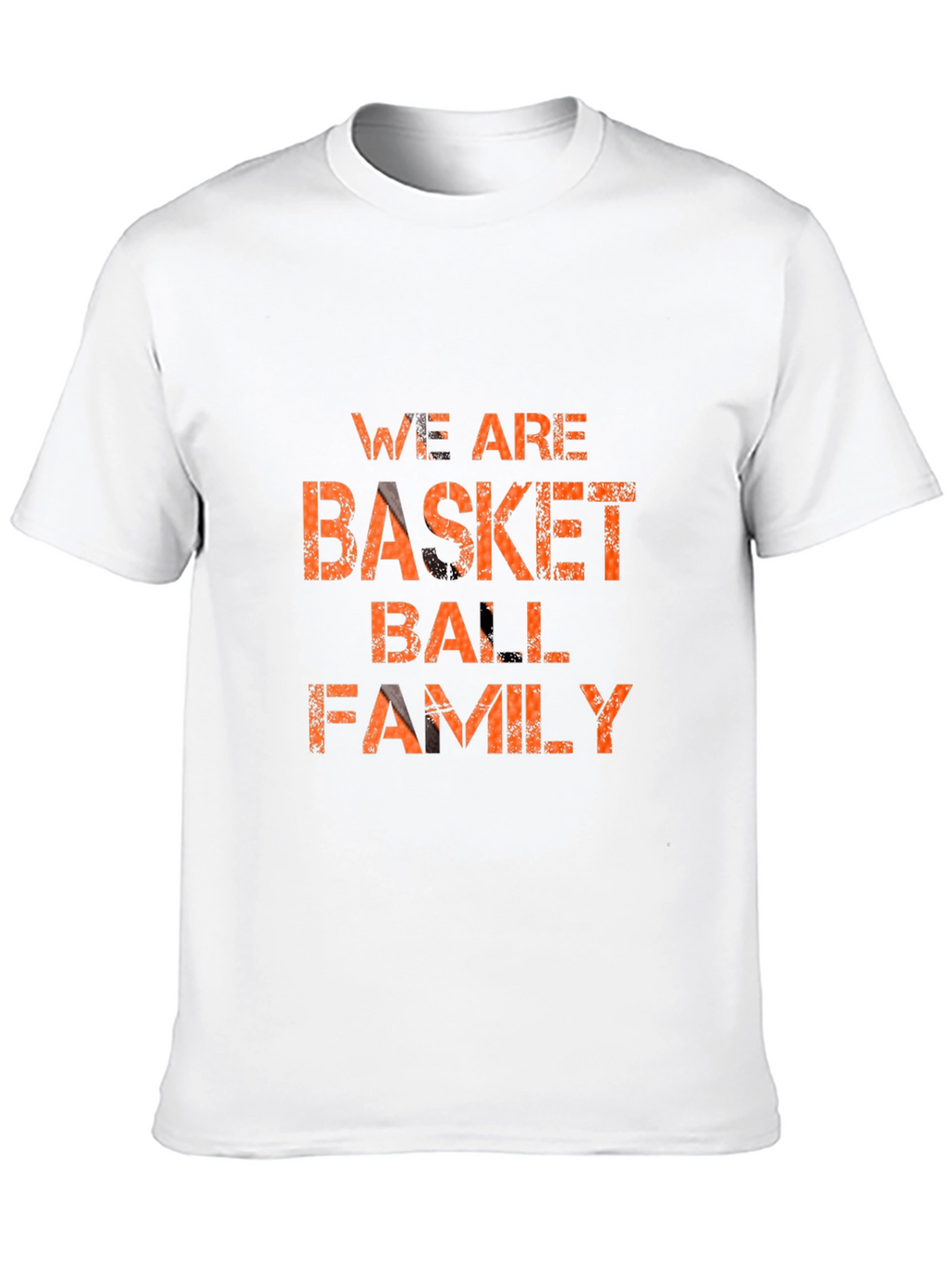 Basketball Family Graphic T-Shirt - Black