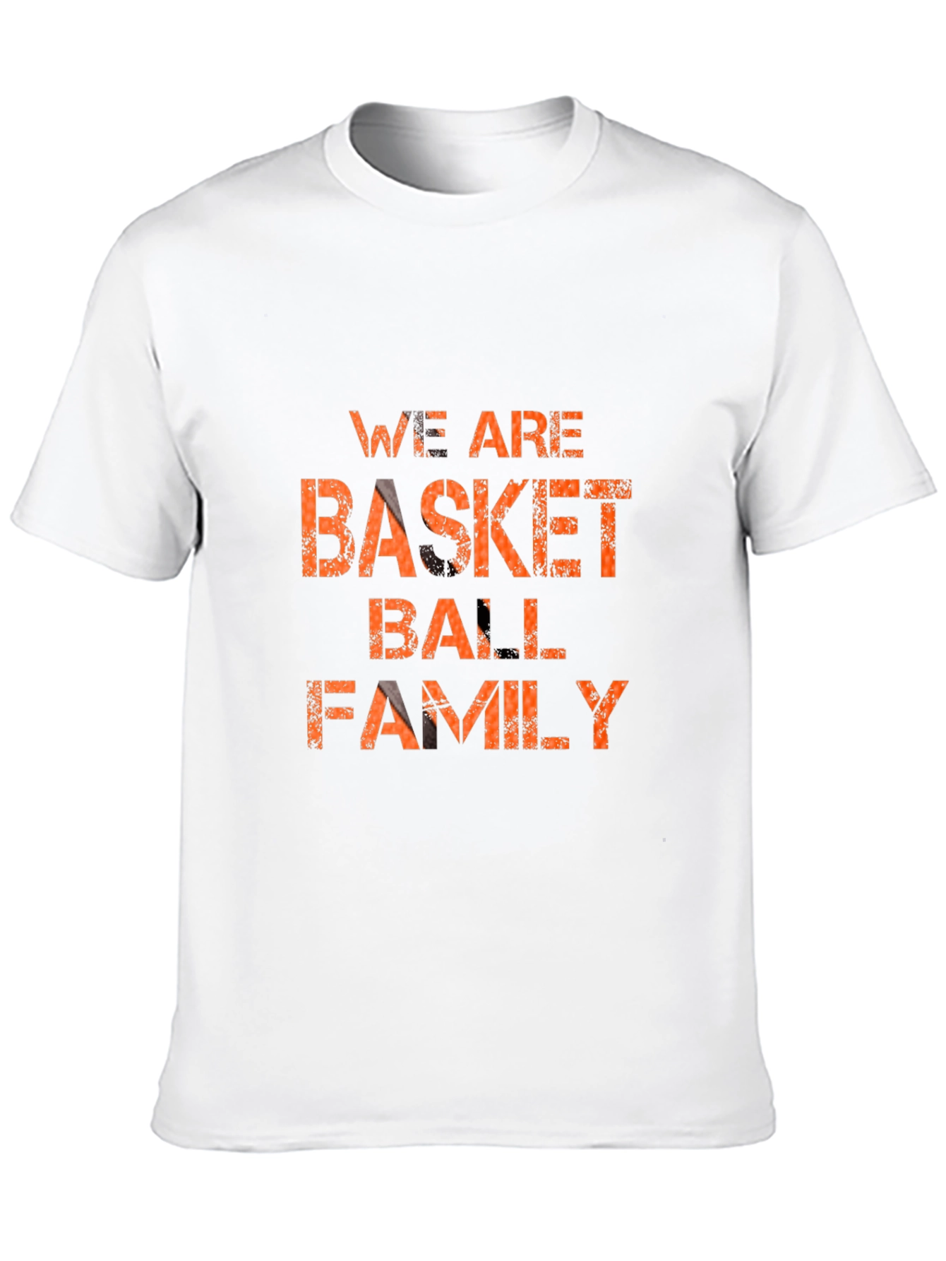 Basketball Family Graphic T-Shirt - Black