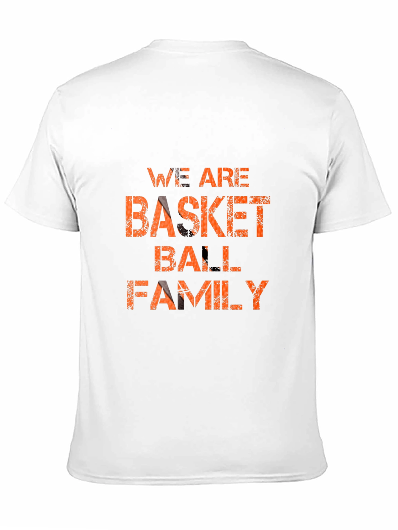 Basketball Family Graphic T-Shirt - Black