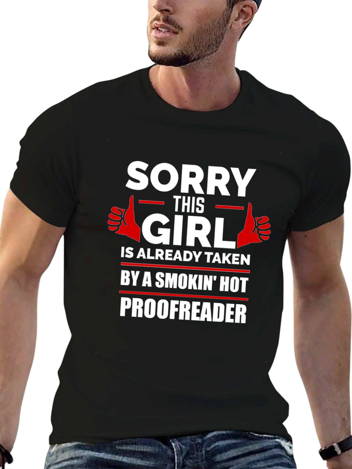 Funny Sorry This Girl is Taken Proofreader T-Shirt
