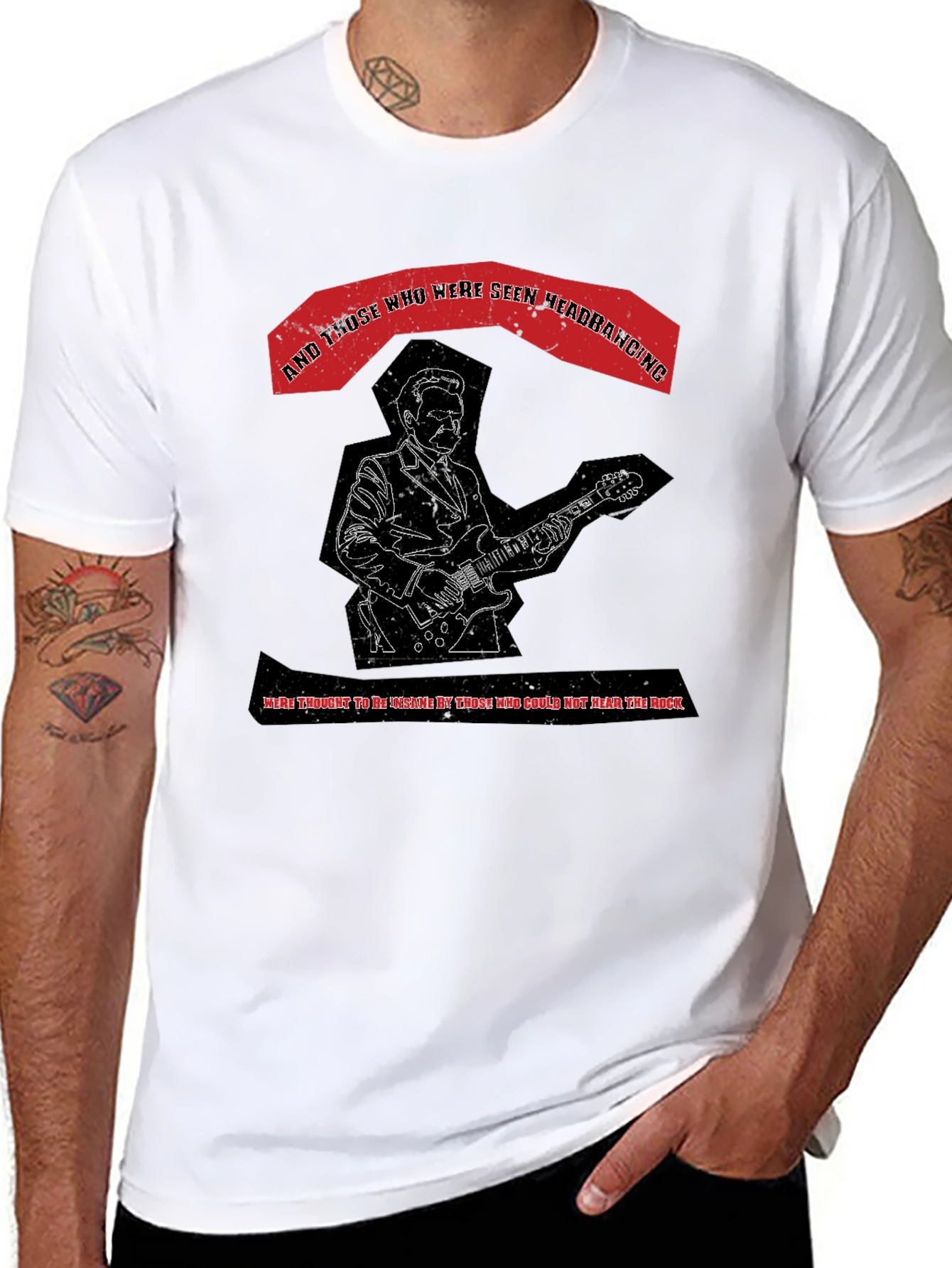 Headbanging Rock T-Shirt - Music Tee
