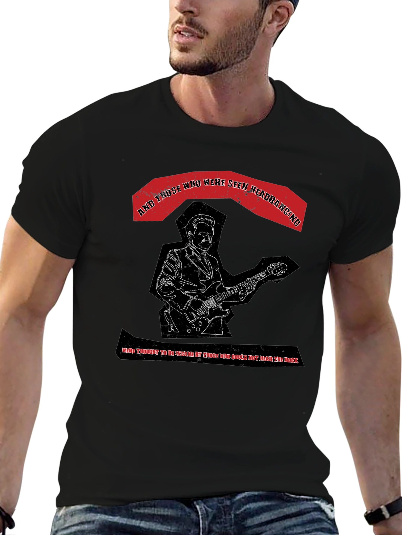 Headbanging Rock T-Shirt - Music Tee