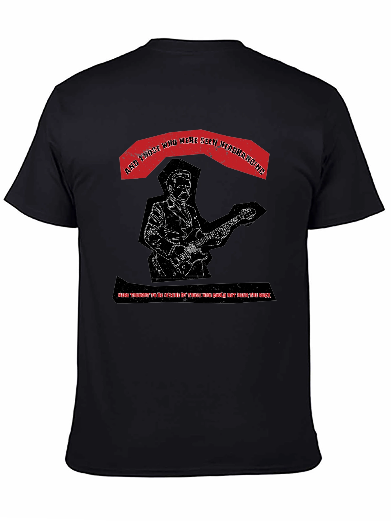 Headbanging Rock T-Shirt - Music Tee