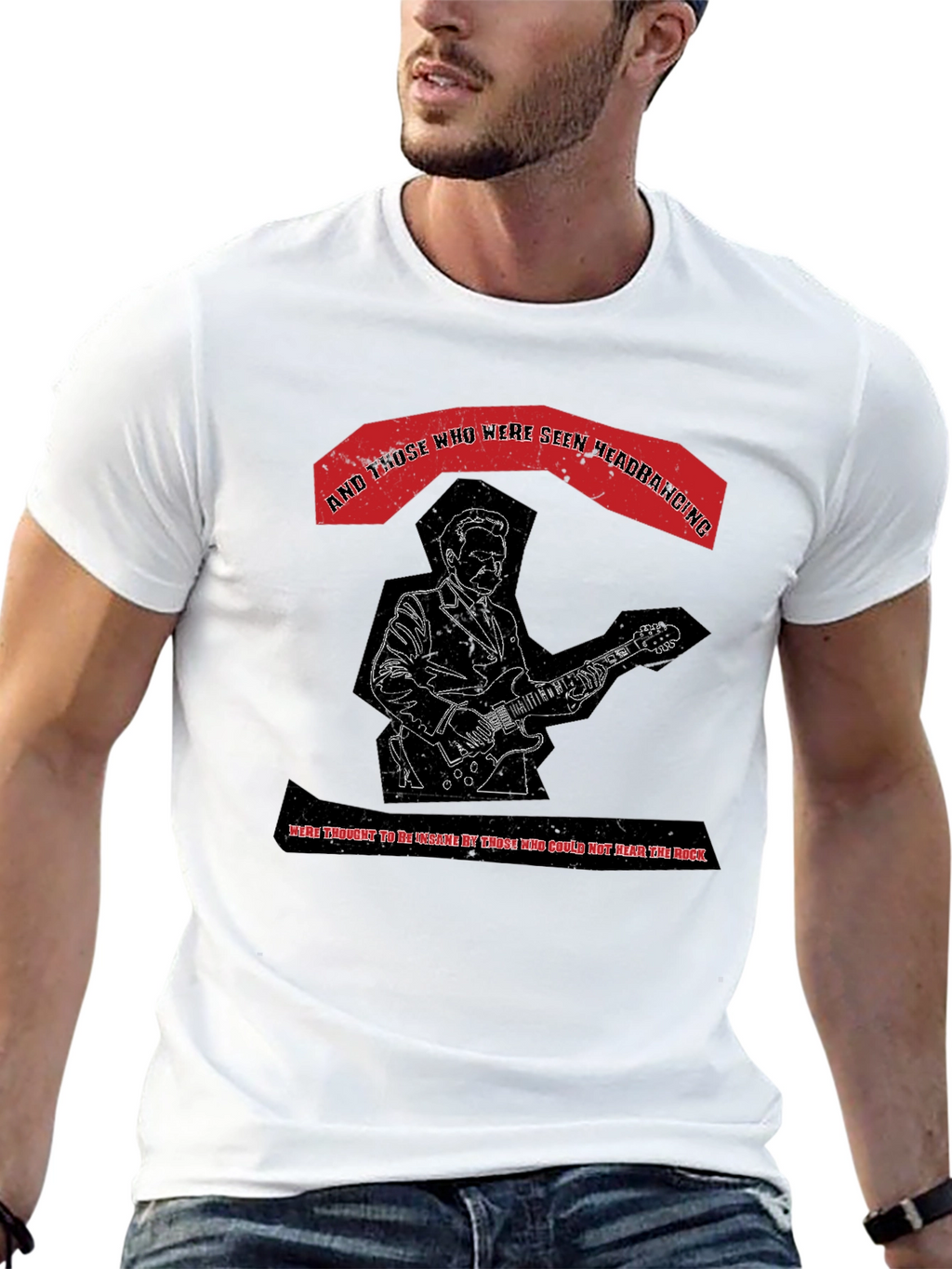 Headbanging Rock T-Shirt - Music Tee
