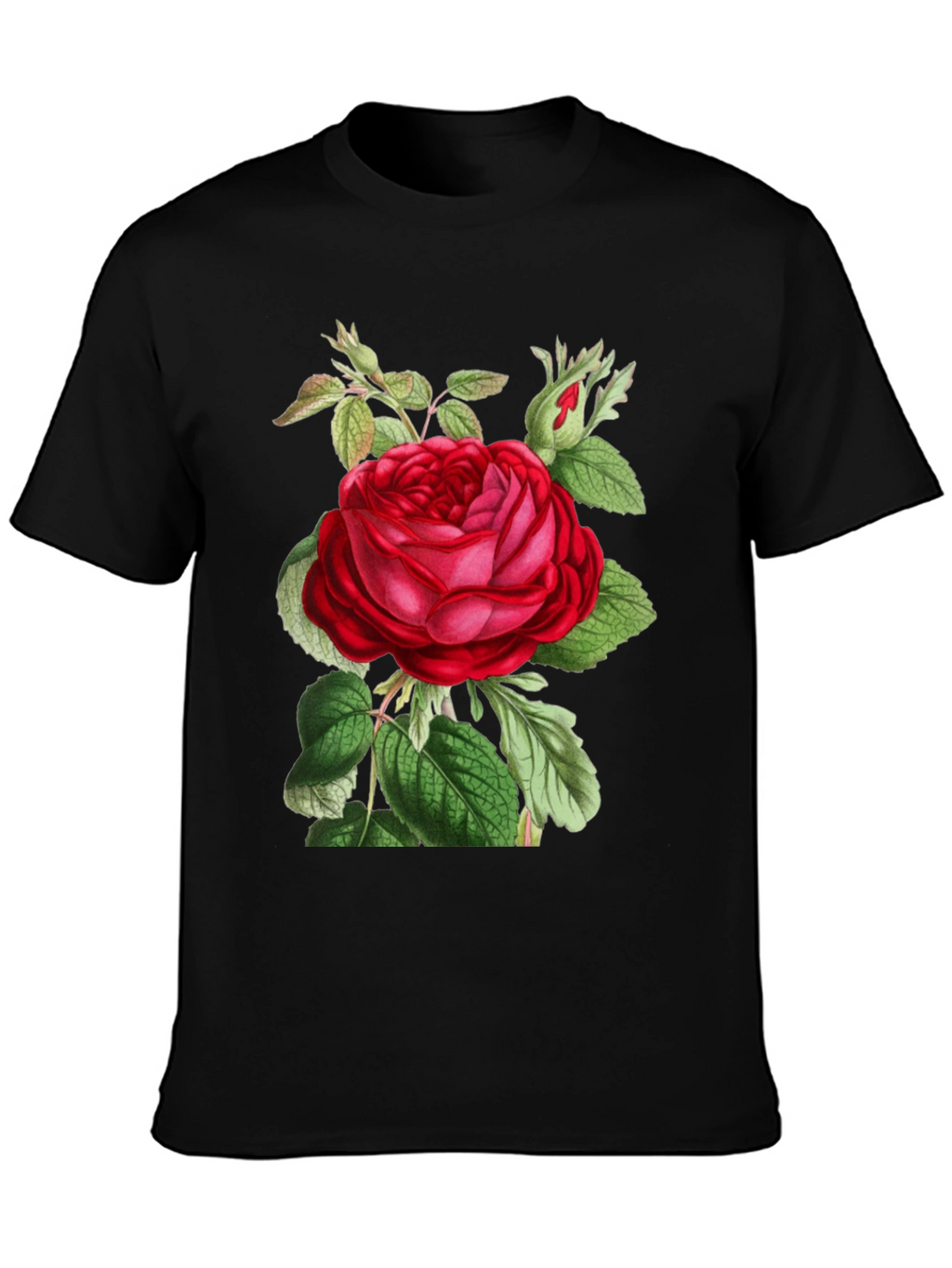 Botanical Rose Graphic Tee