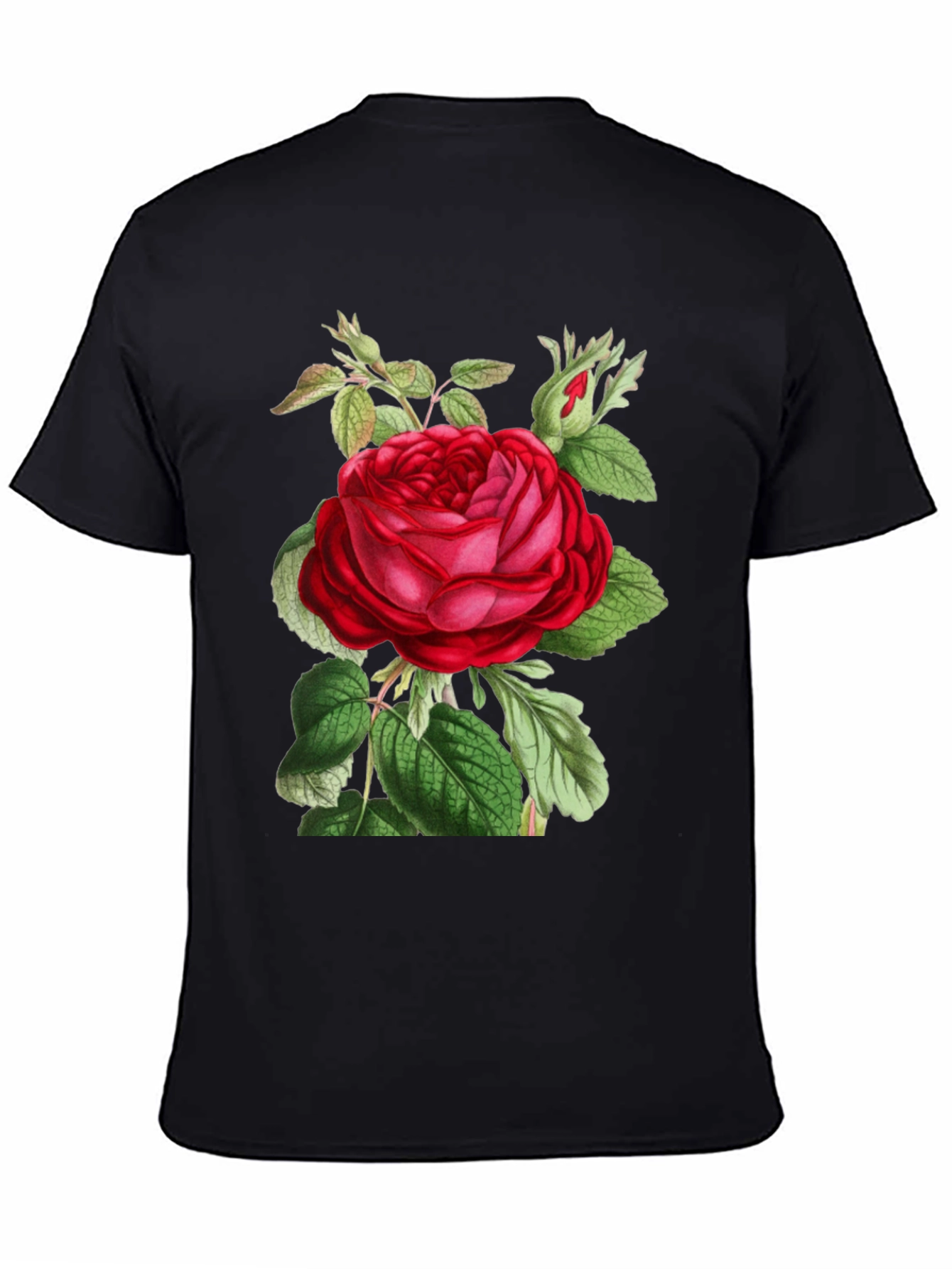Botanical Rose Graphic Tee