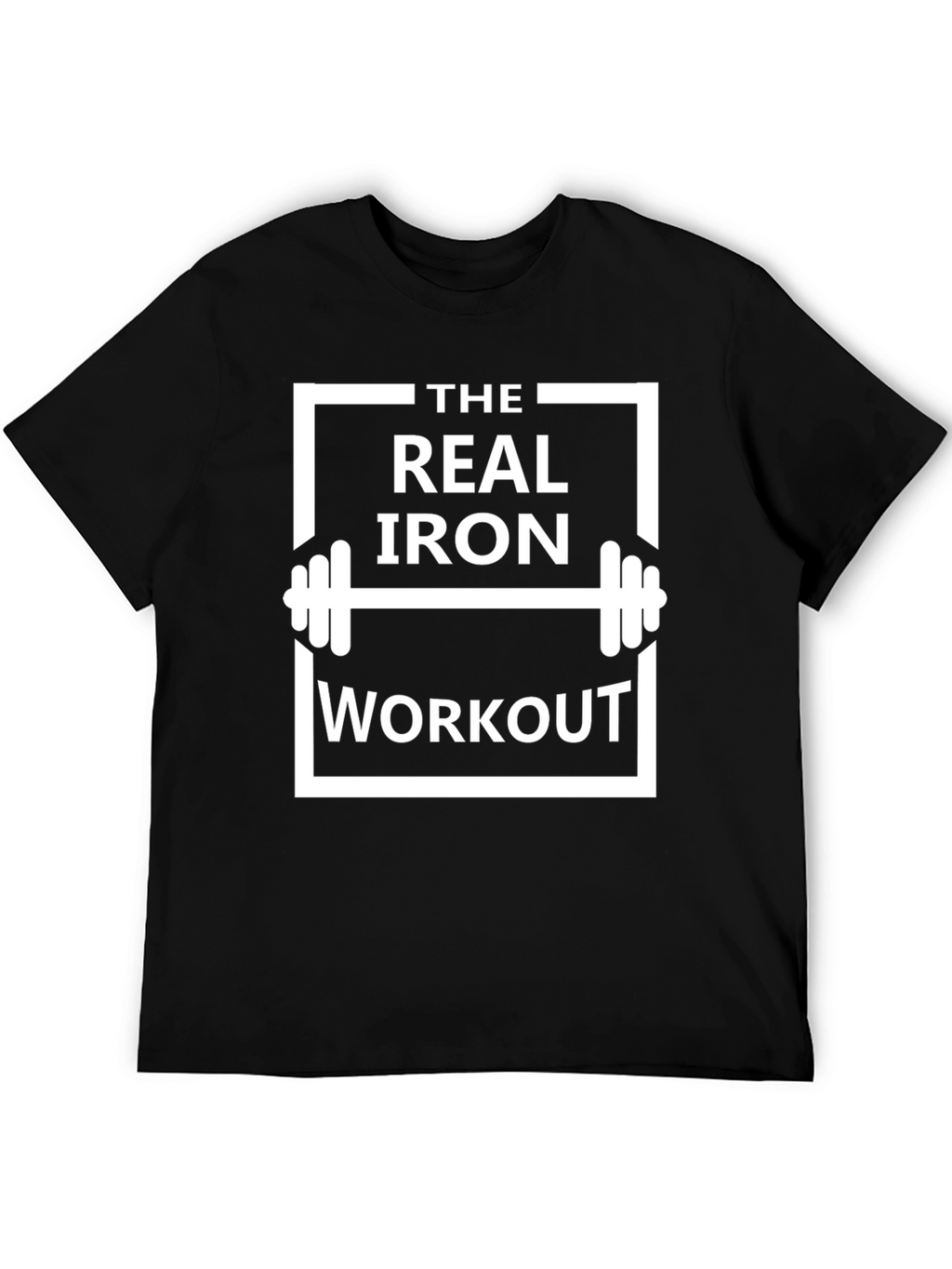 The Real Iron Workout Graphic T-Shirt