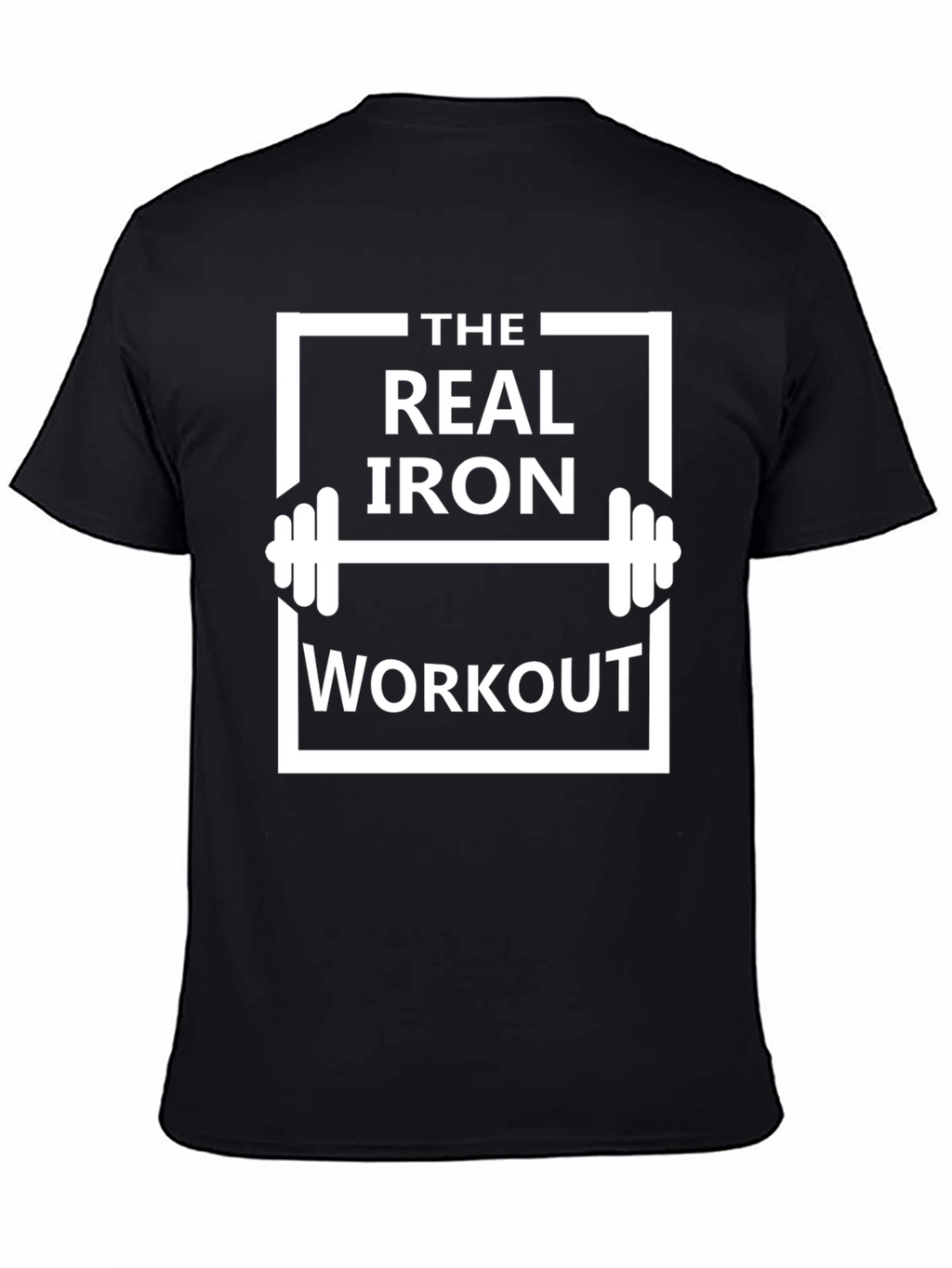 The Real Iron Workout Graphic T-Shirt