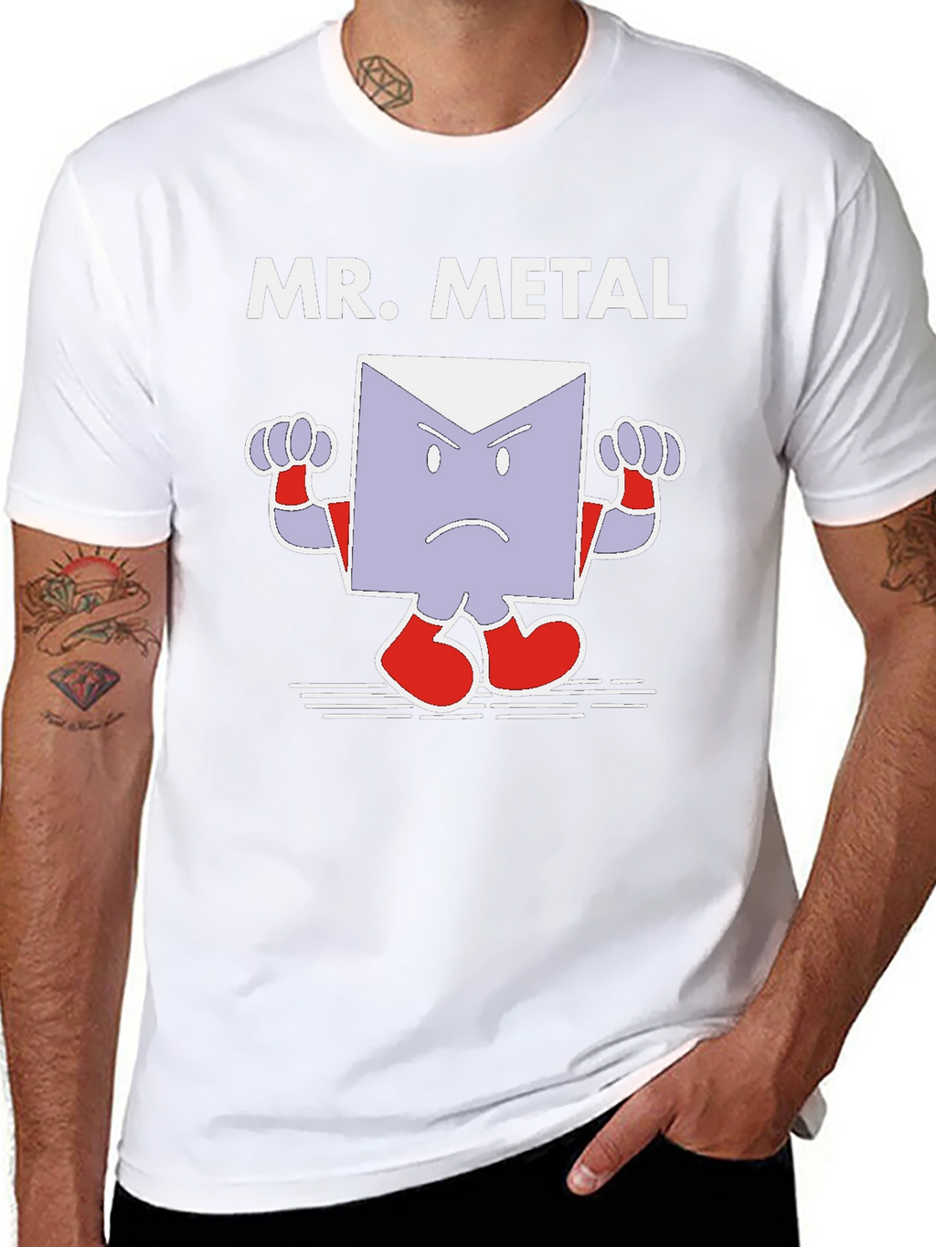 Mr. Metal Graphic Tee - Black