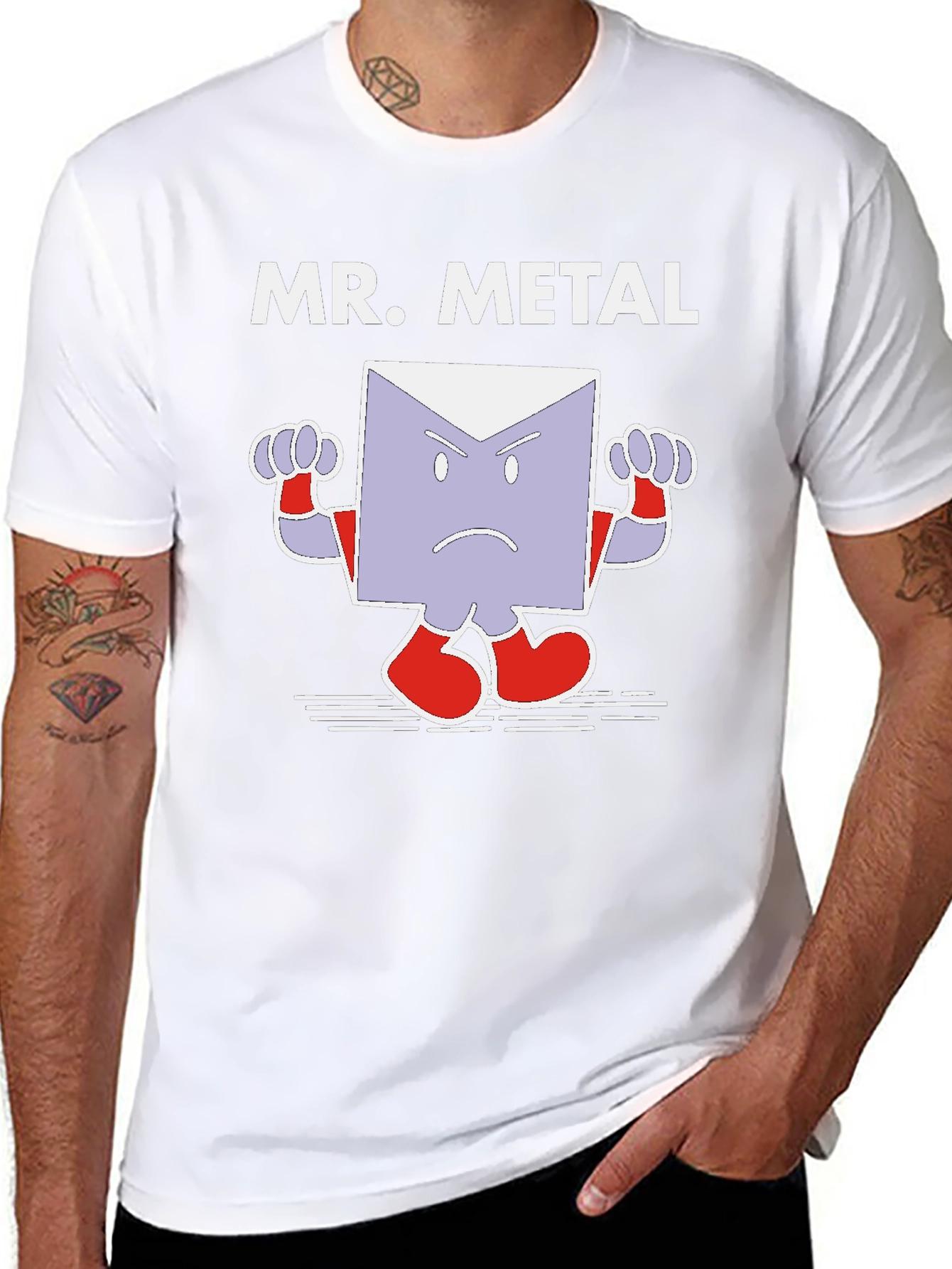 Mr. Metal Graphic Tee - Black