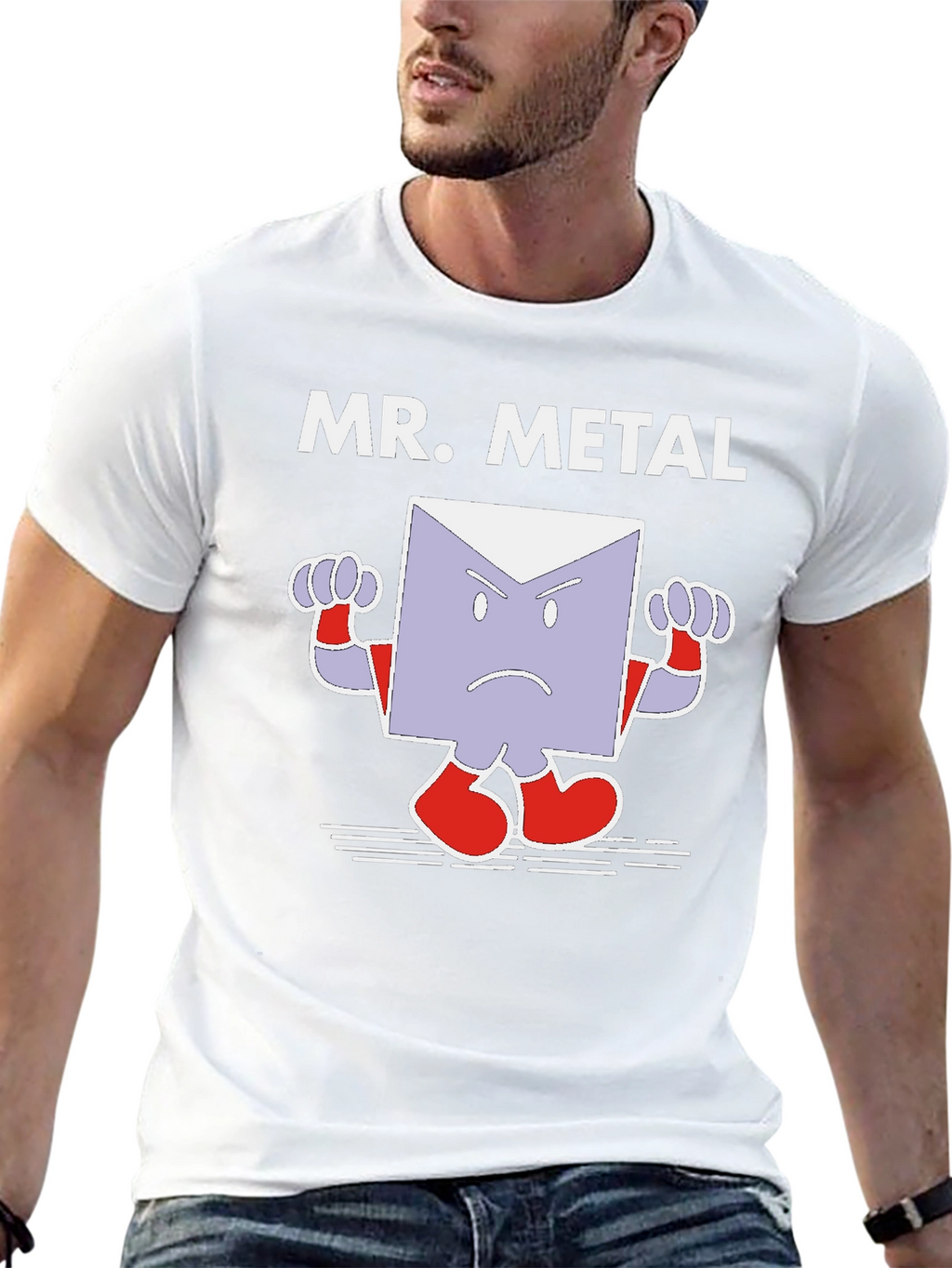 Mr. Metal Graphic Tee - Black