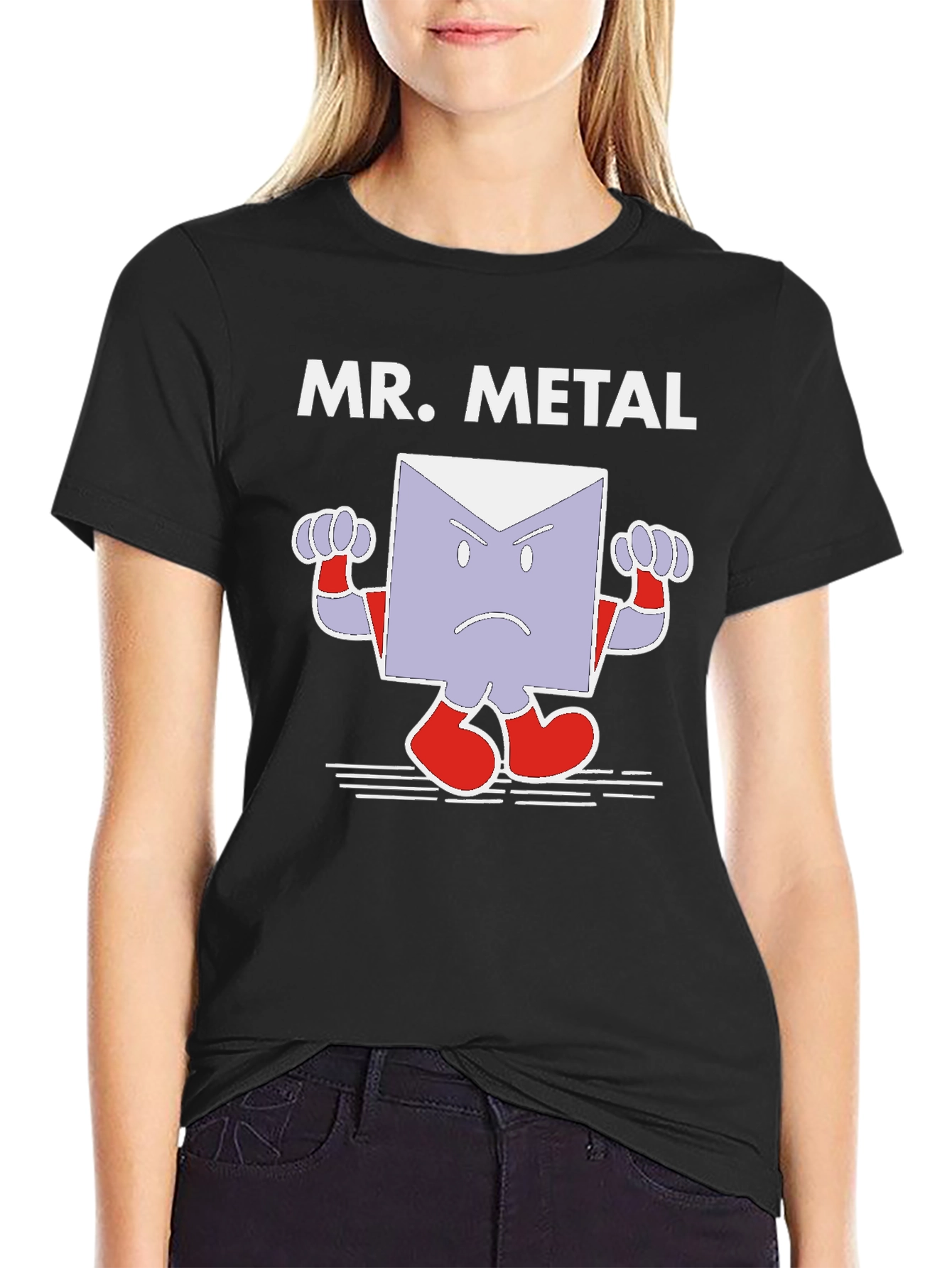 Mr. Metal Graphic Tee - Black