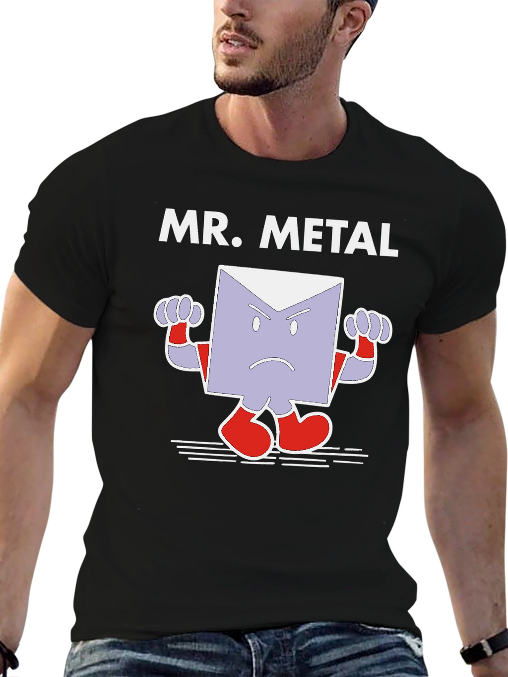 Mr. Metal Graphic Tee - Black