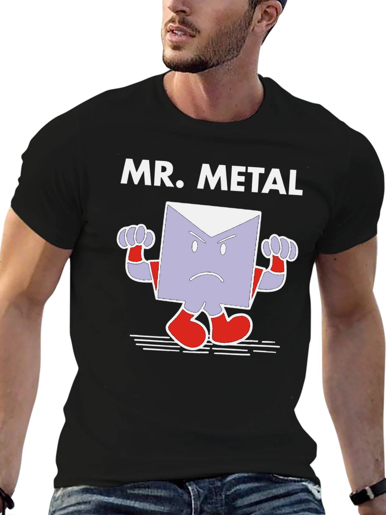 Mr. Metal Graphic Tee - Black