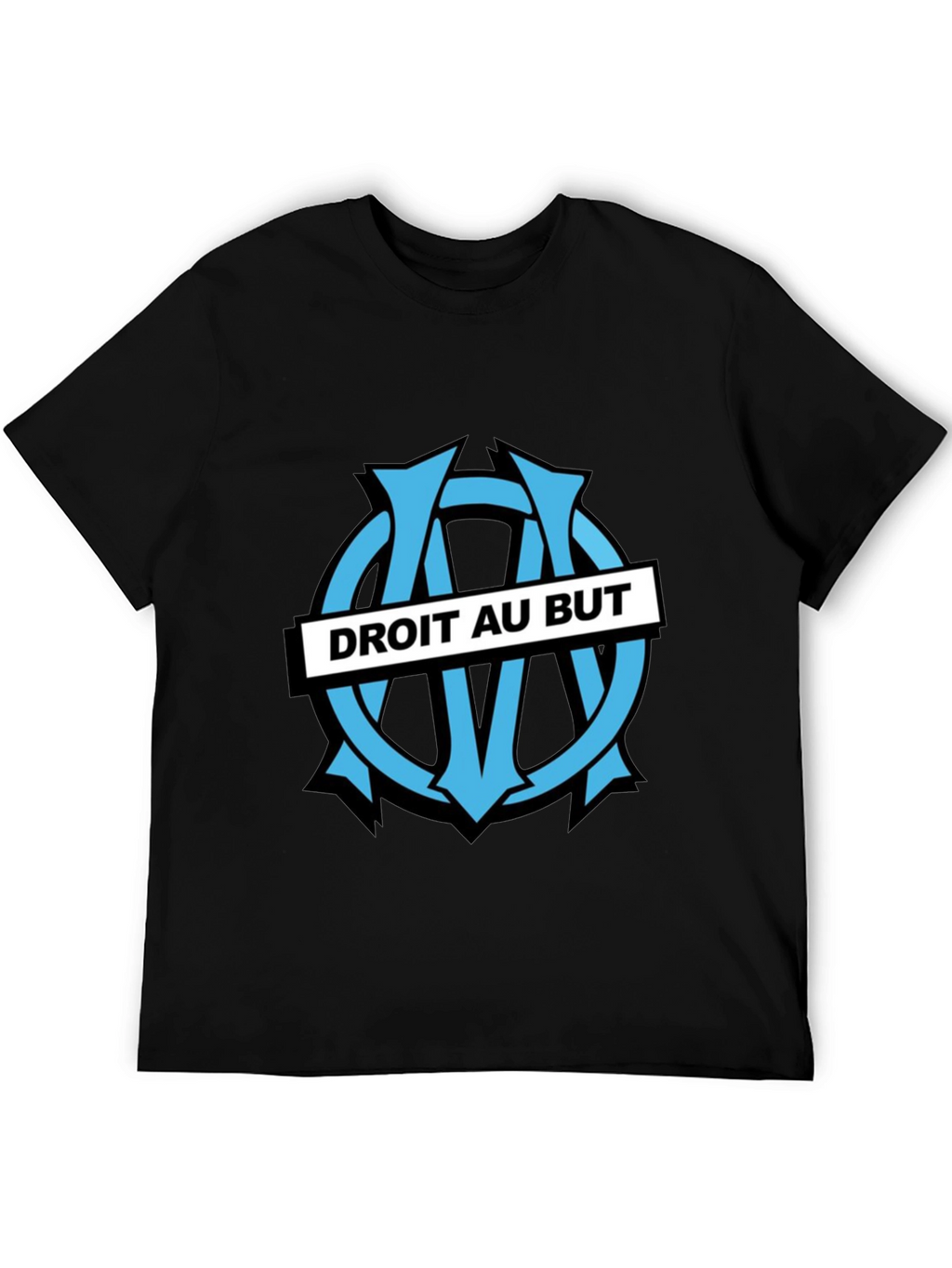 Droit Au But Black T-Shirt