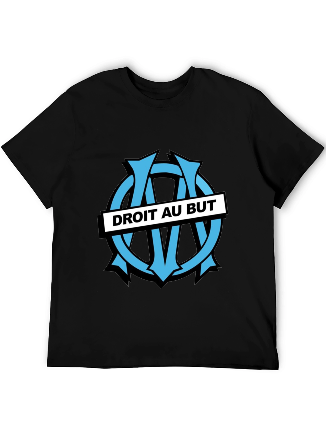 Droit Au But Black T-Shirt