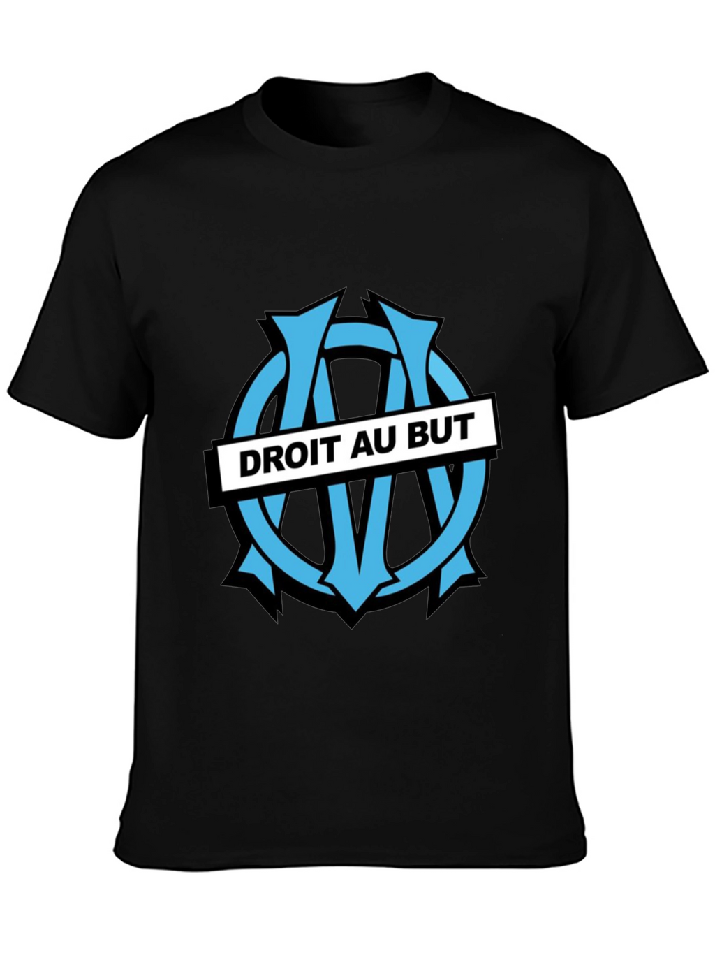 Droit Au But Black T-Shirt