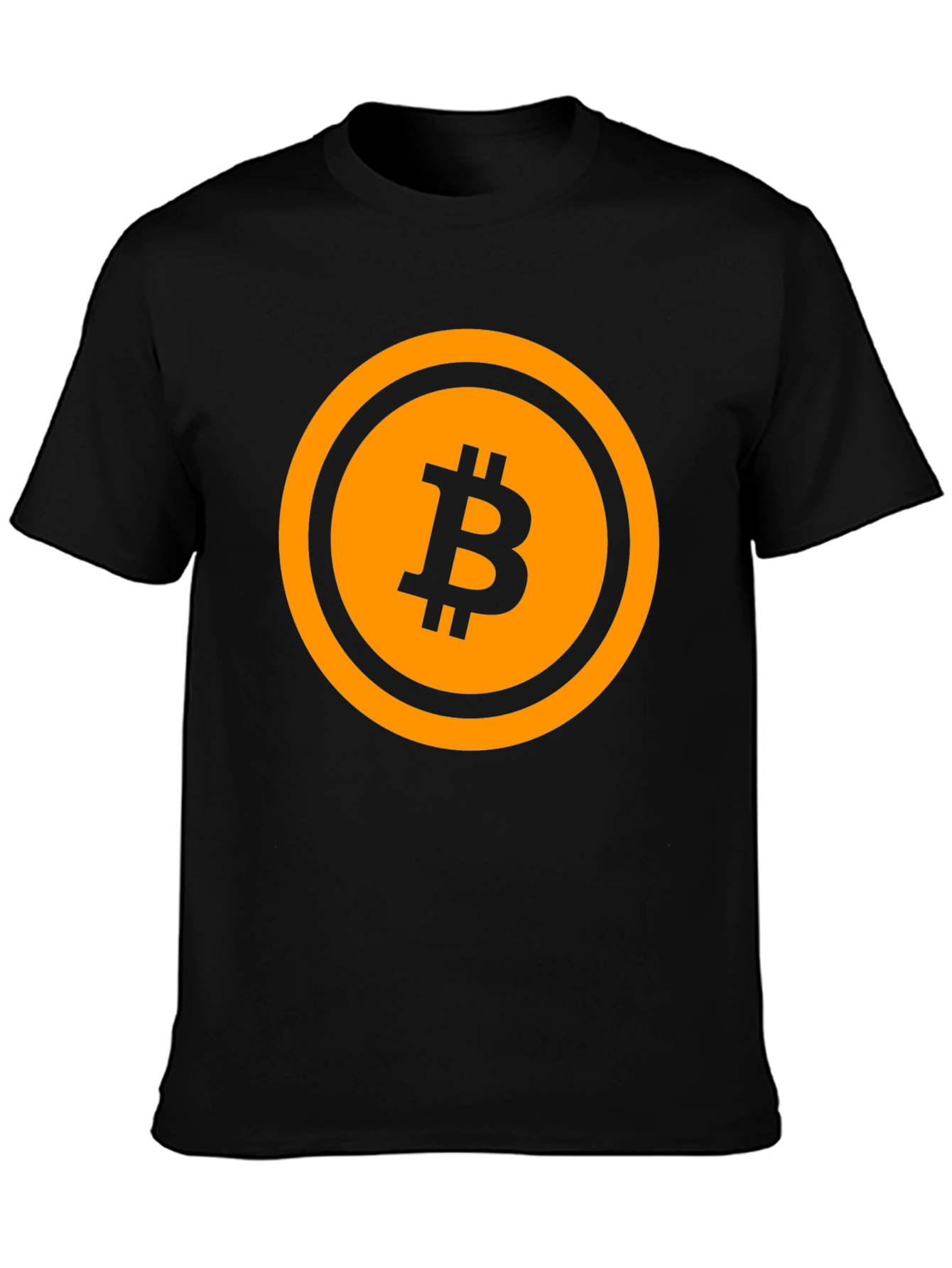 Bitcoin Black T-Shirt - Crypto Currency Tee