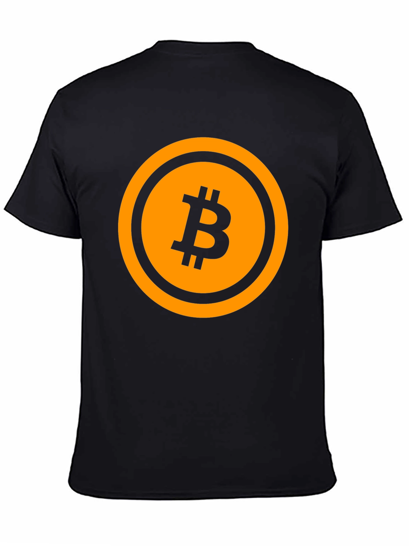 Bitcoin Black T-Shirt - Crypto Currency Tee