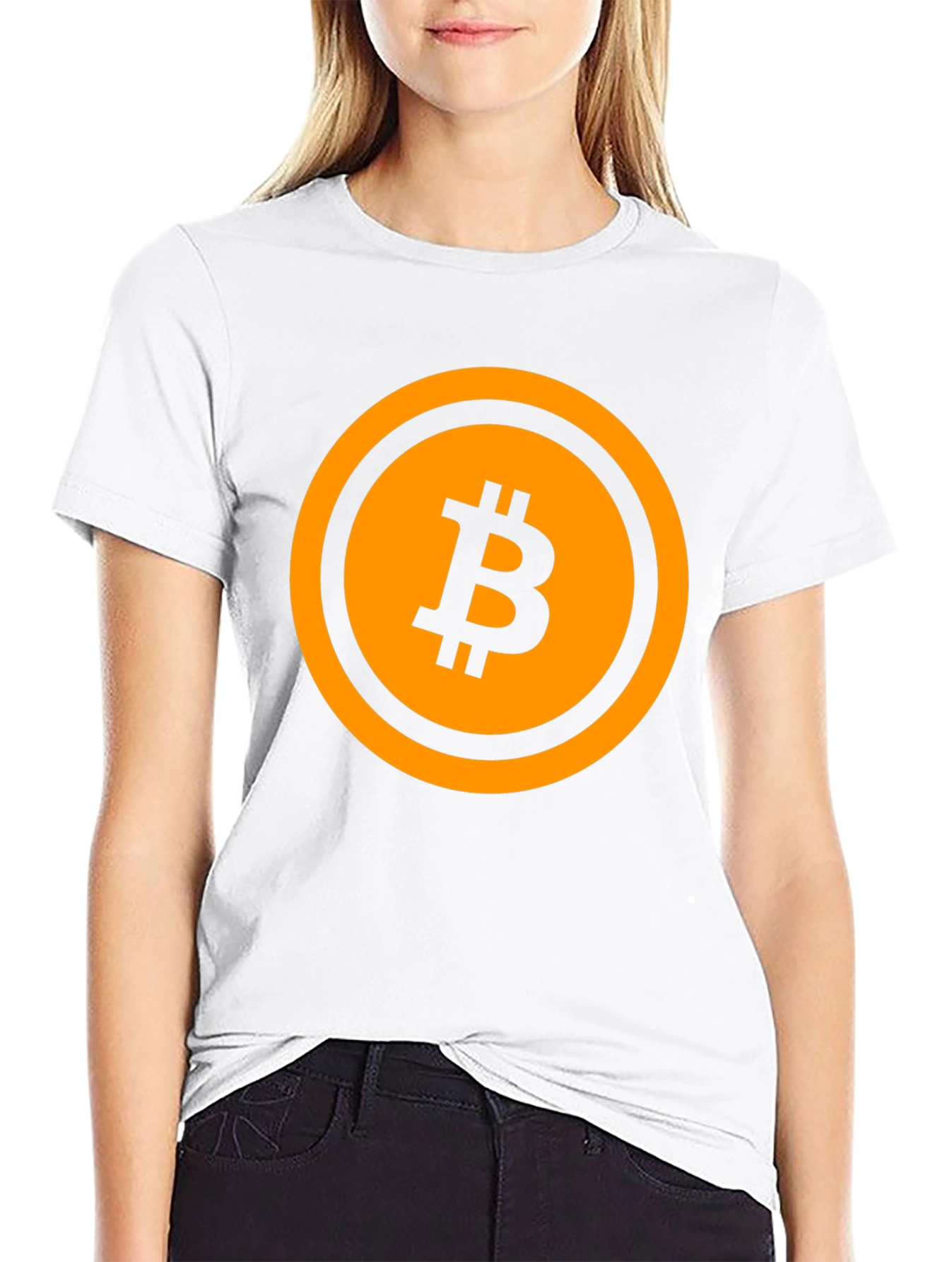 Bitcoin Black T-Shirt - Crypto Currency Tee