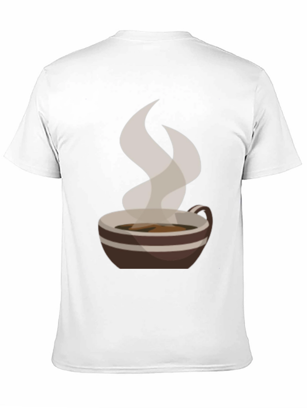 Coffee Cup Graphic Tee - Casual Style