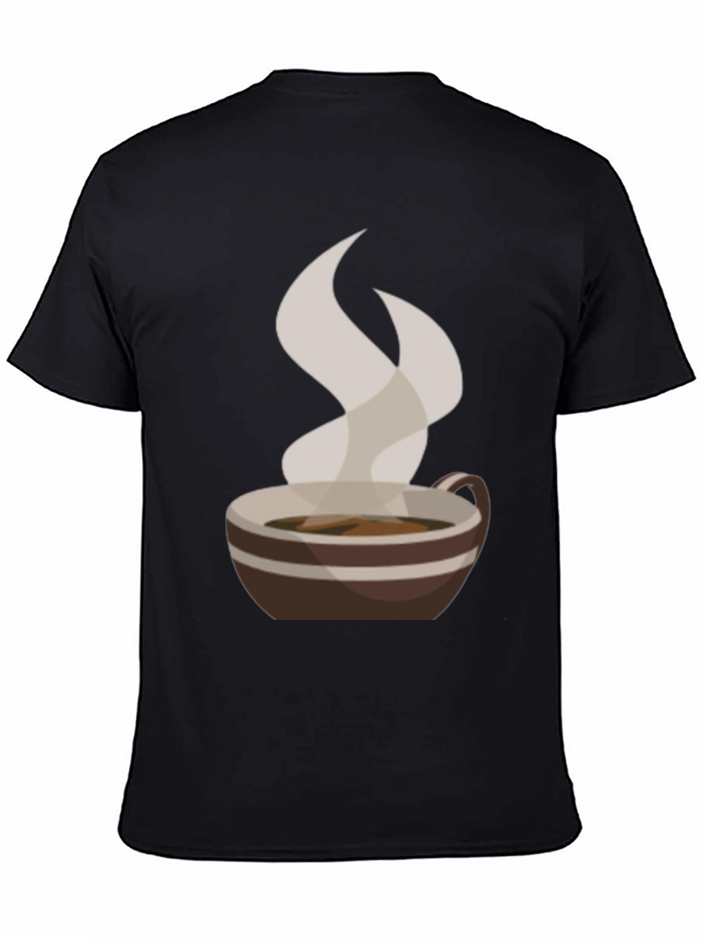 Coffee Cup Graphic Tee - Casual Style