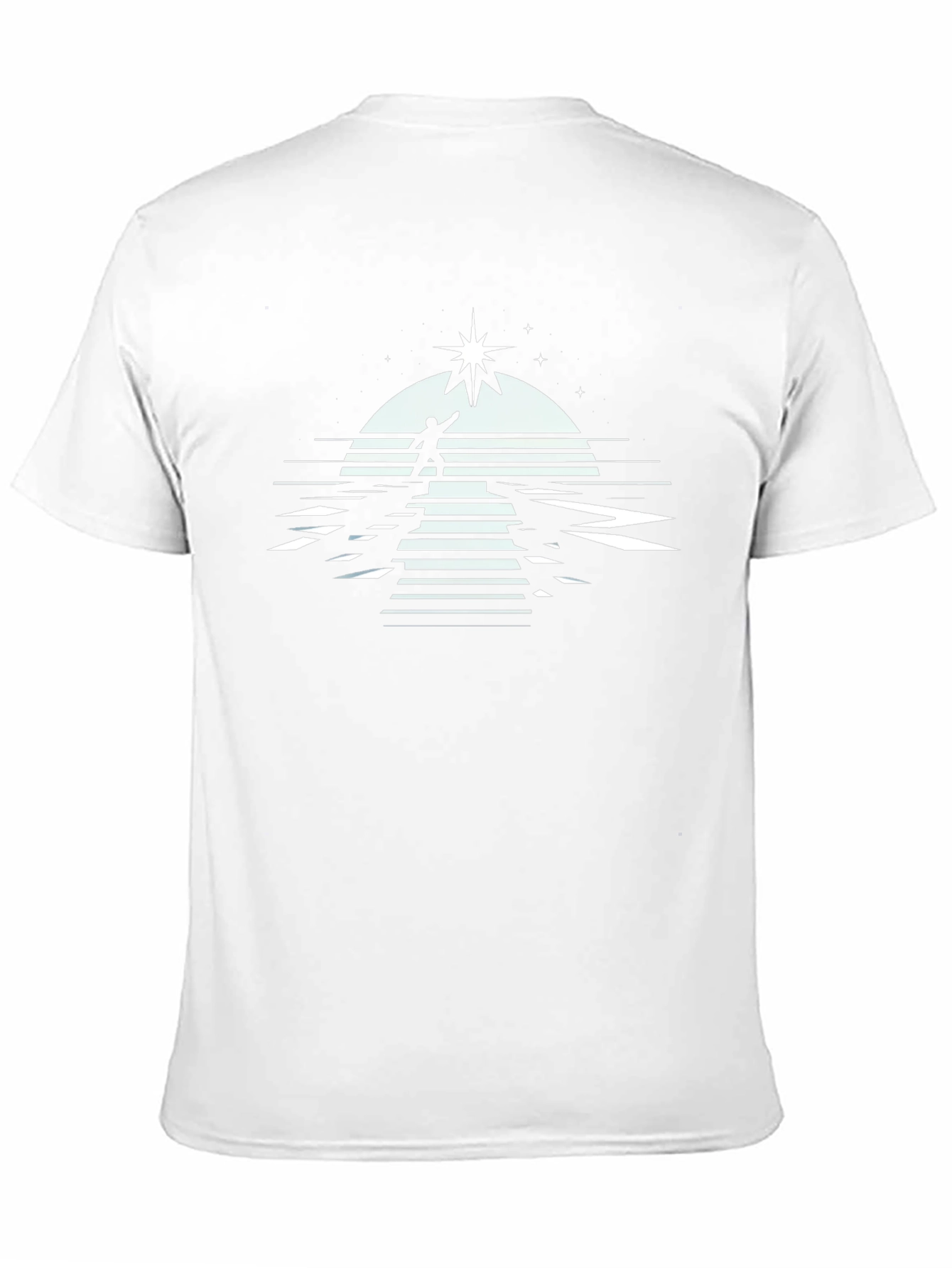 Reach for the Stars Graphic T-Shirt - Black