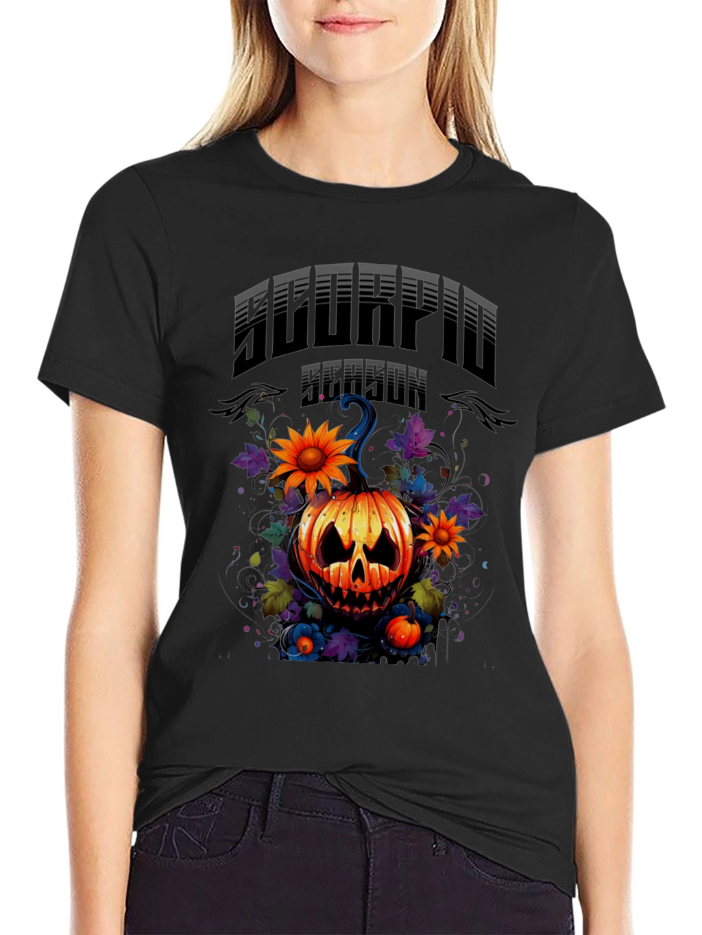 Scorpio Season Pumpkin Graphic Tee