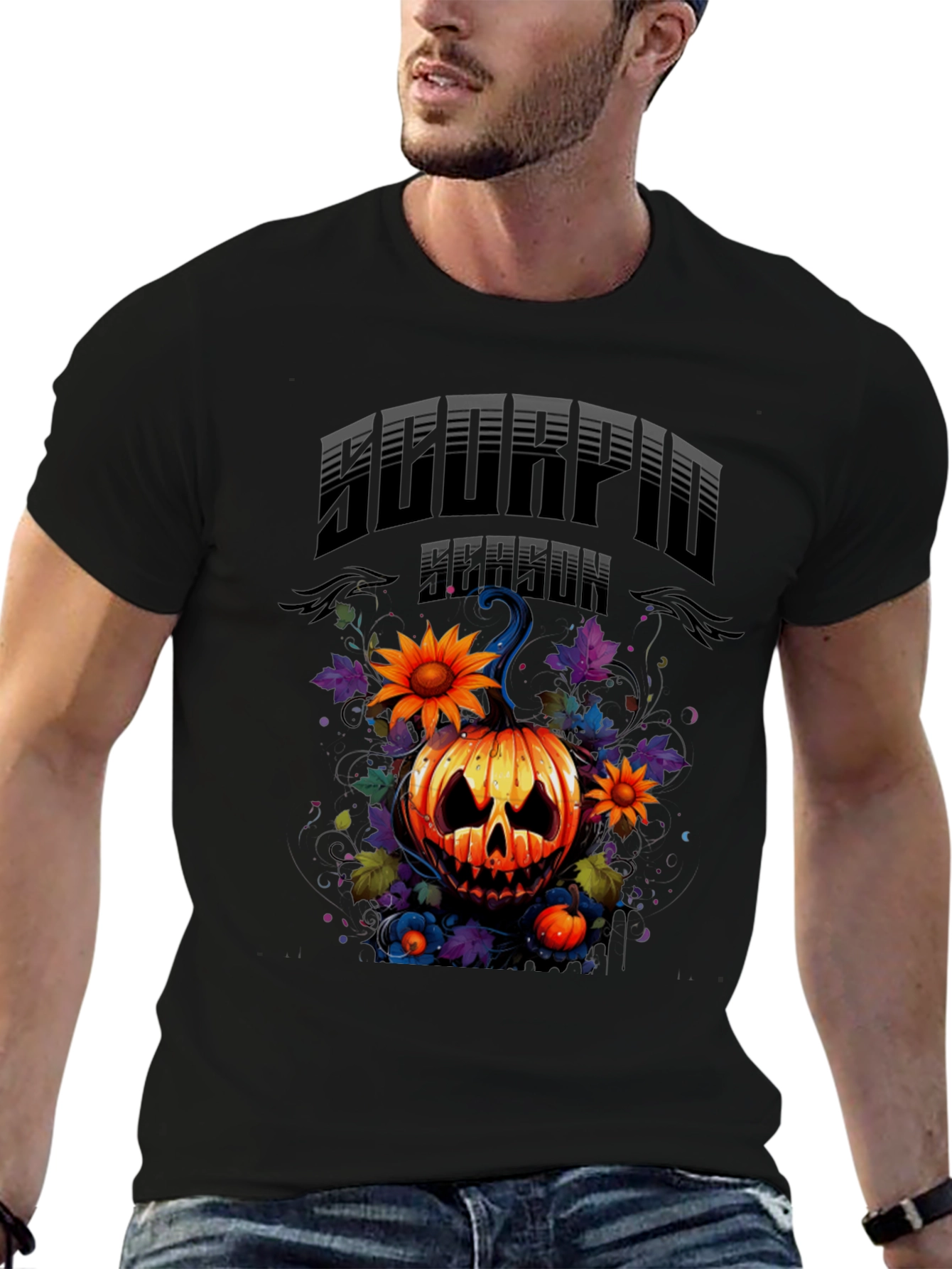 Scorpio Season Pumpkin Graphic Tee