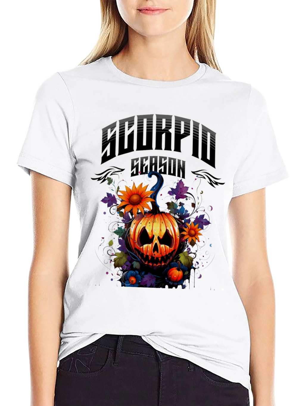 Scorpio Season Pumpkin Graphic Tee
