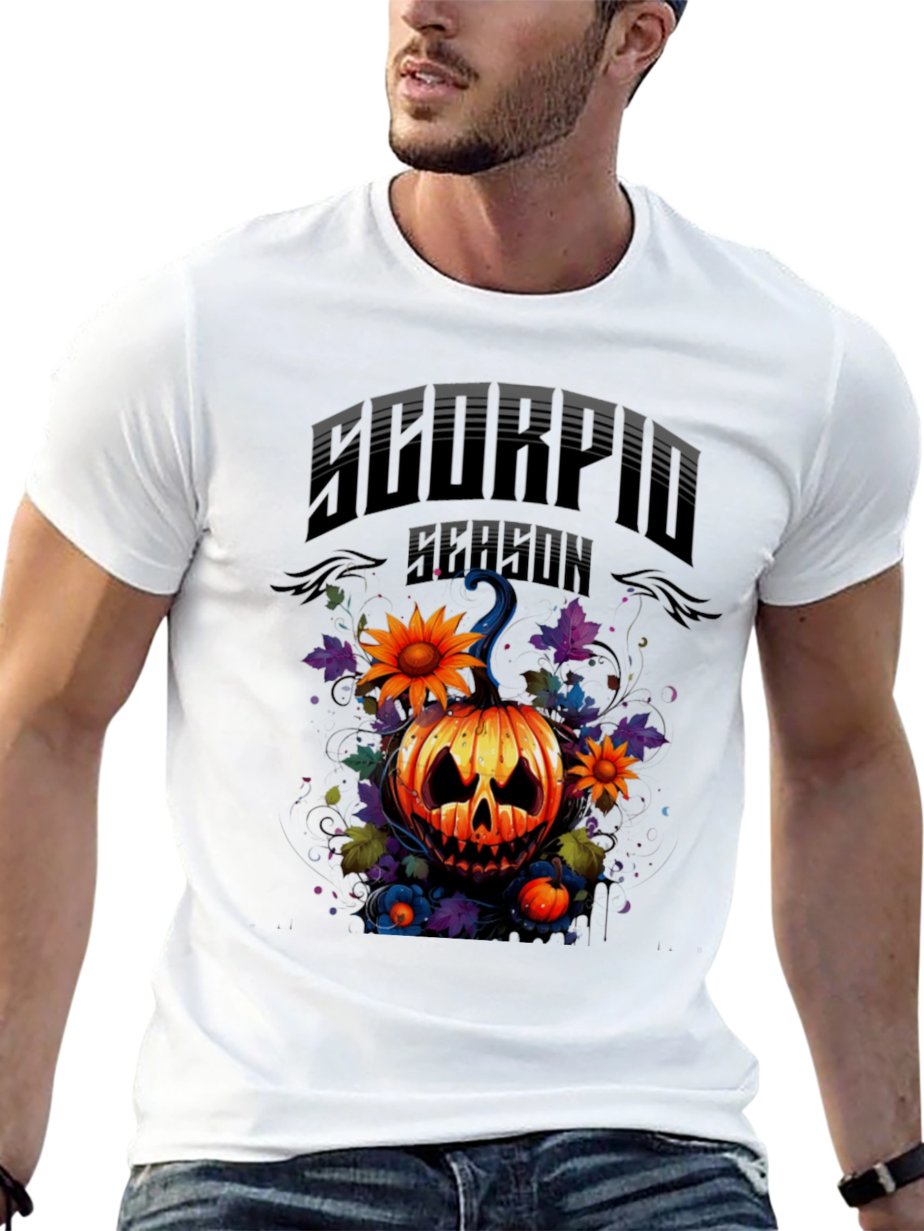 Scorpio Season Pumpkin Graphic Tee