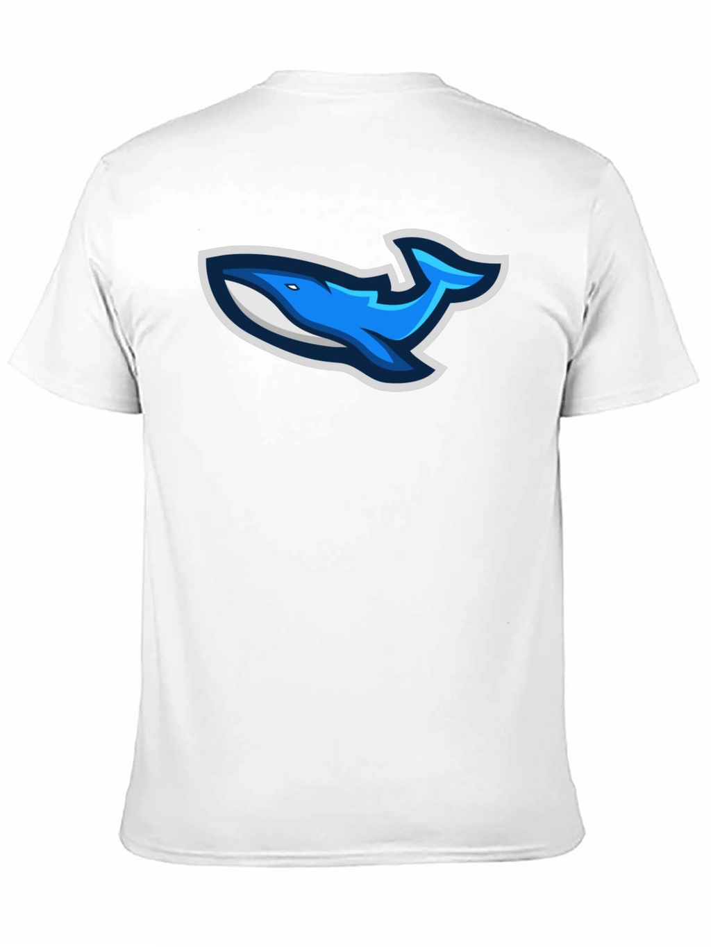 Cool Whale Logo Graphic T-Shirt