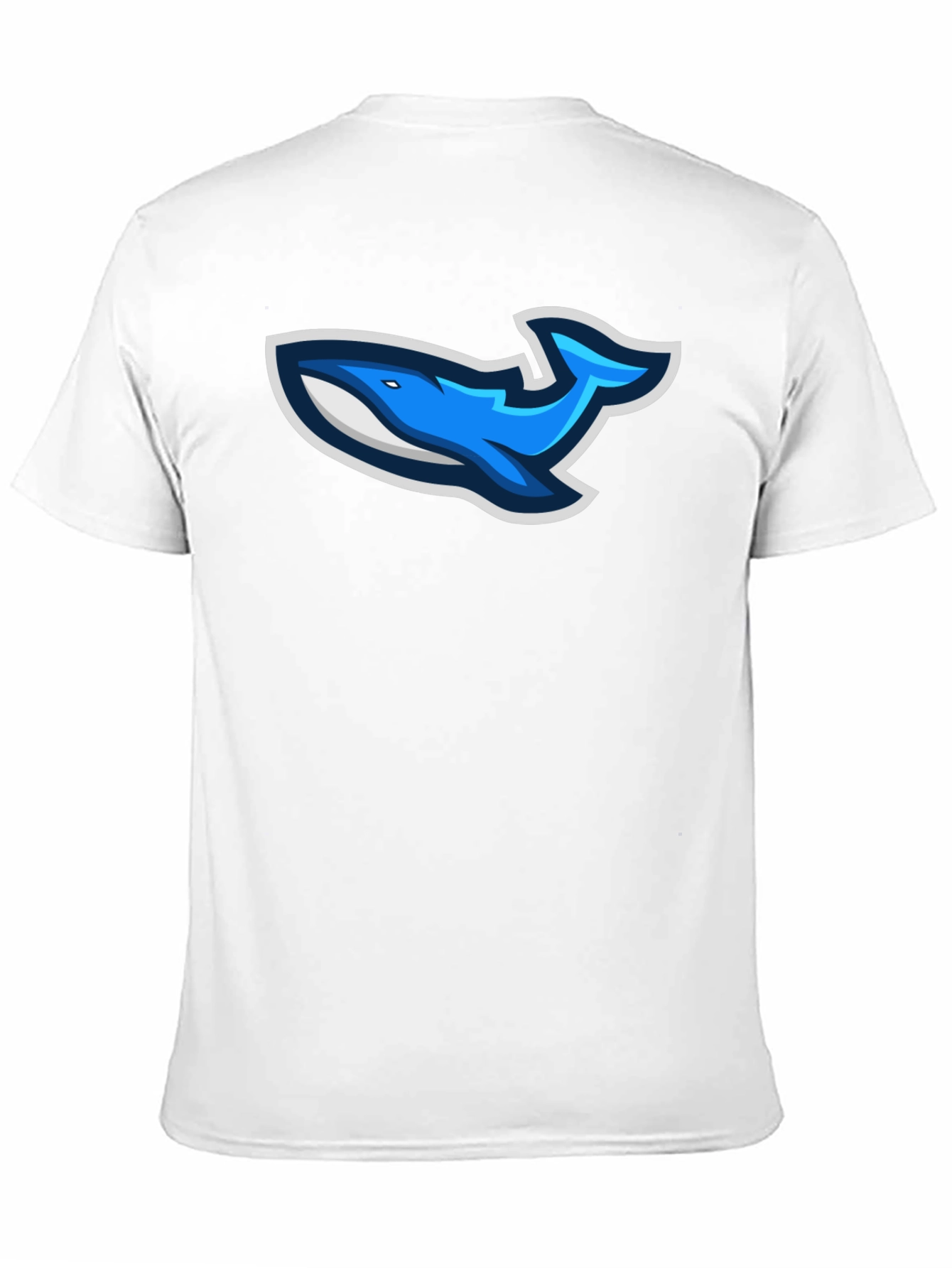 Cool Whale Logo Graphic T-Shirt