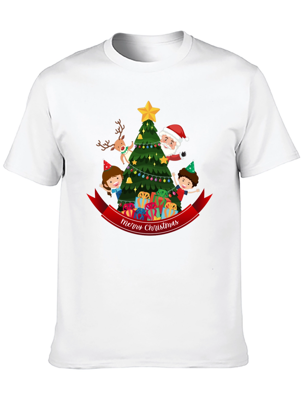 Festive Christmas Graphic T-Shirt