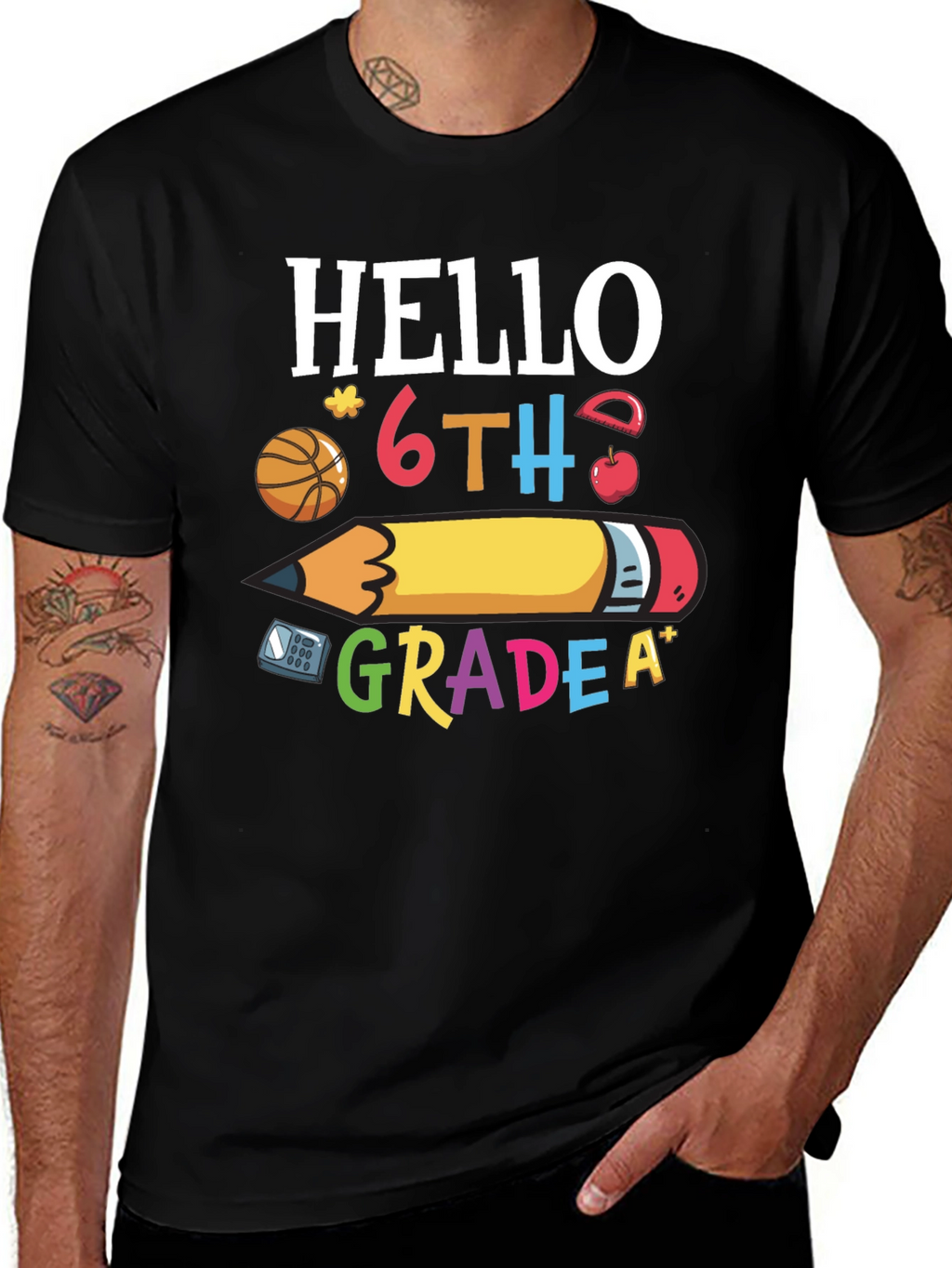 Hello 6th Grade T-Shirt Back To School