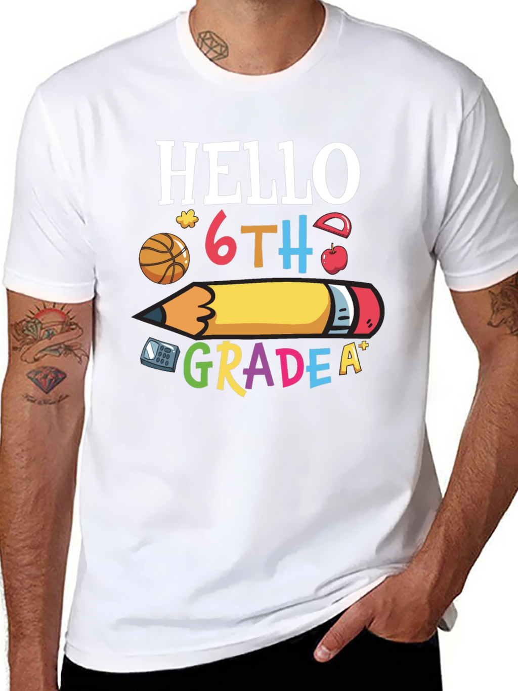 Hello 6th Grade T-Shirt Back To School