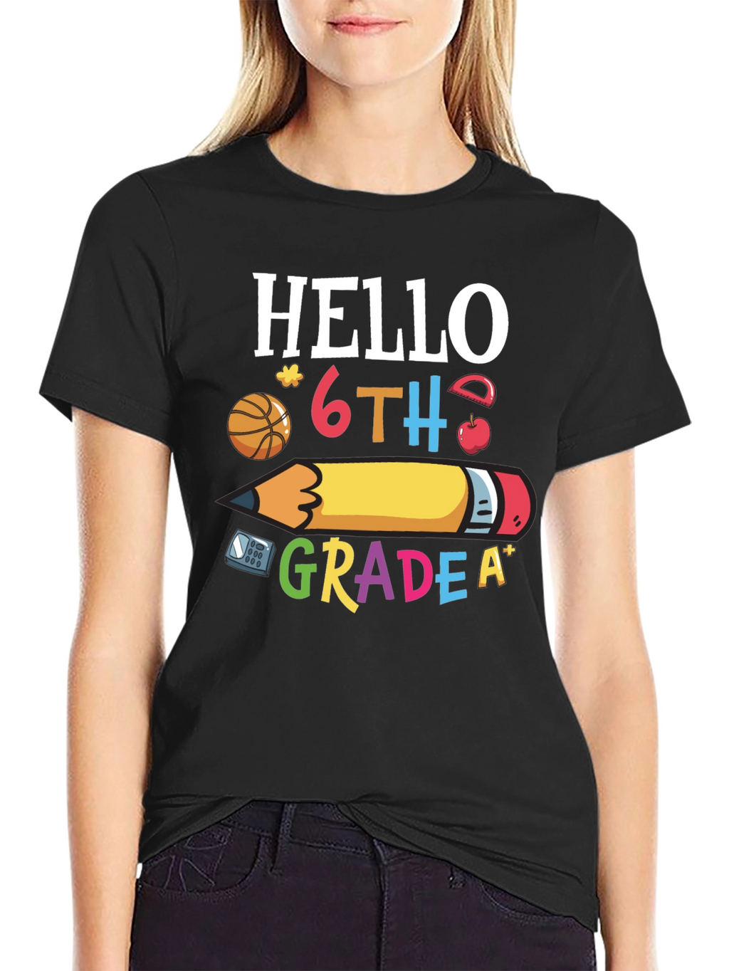 Hello 6th Grade T-Shirt Back To School