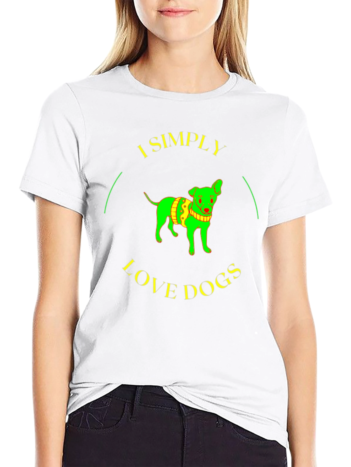 I Simply Love Dogs Graphic Tee
