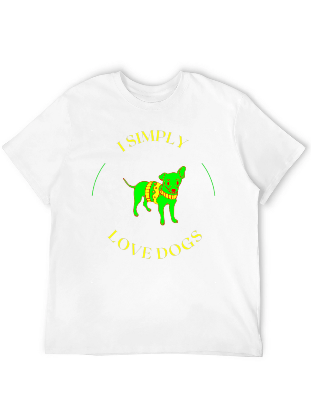 I Simply Love Dogs Graphic Tee