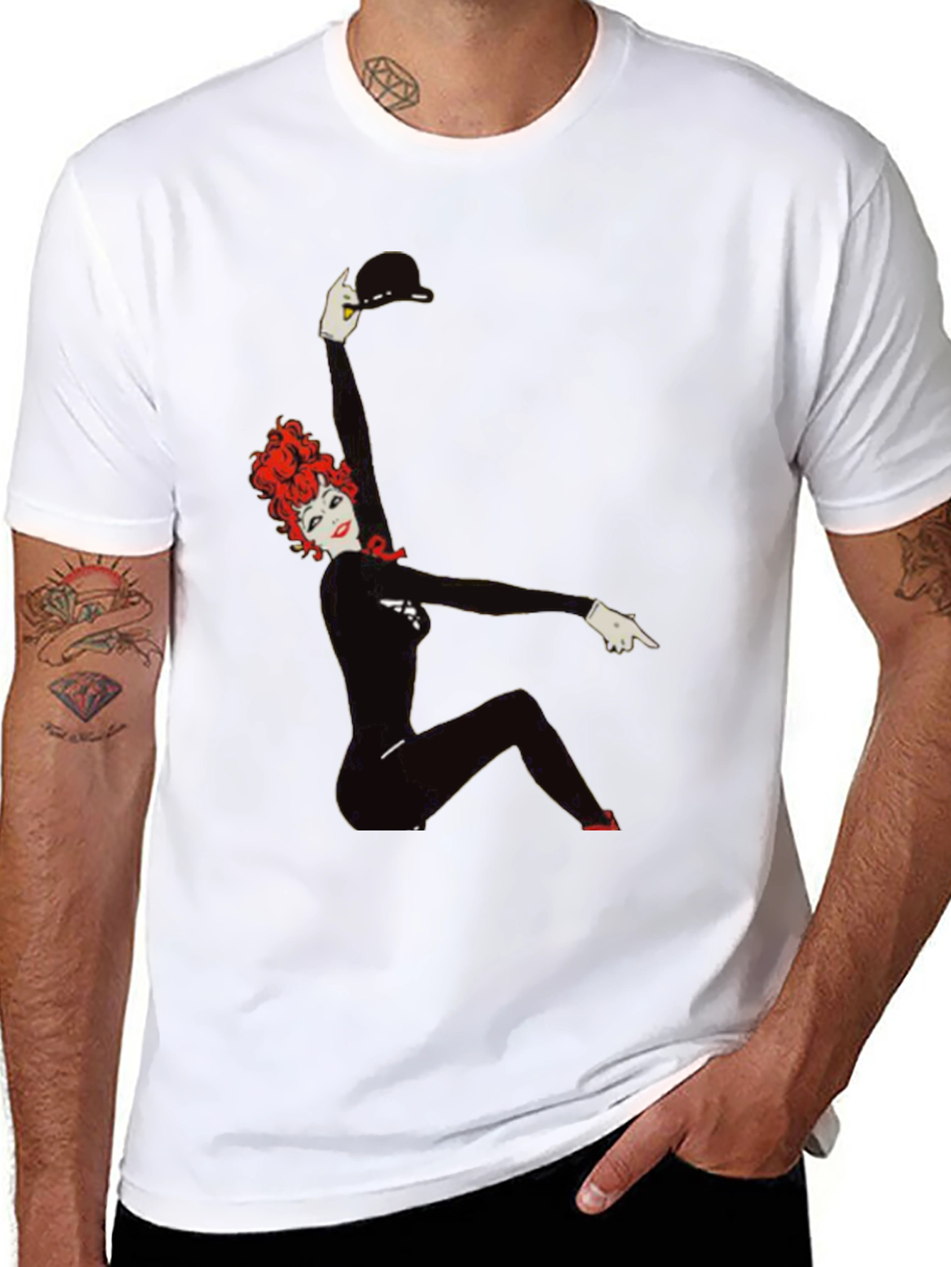 Cabaret Dancer Graphic Tee