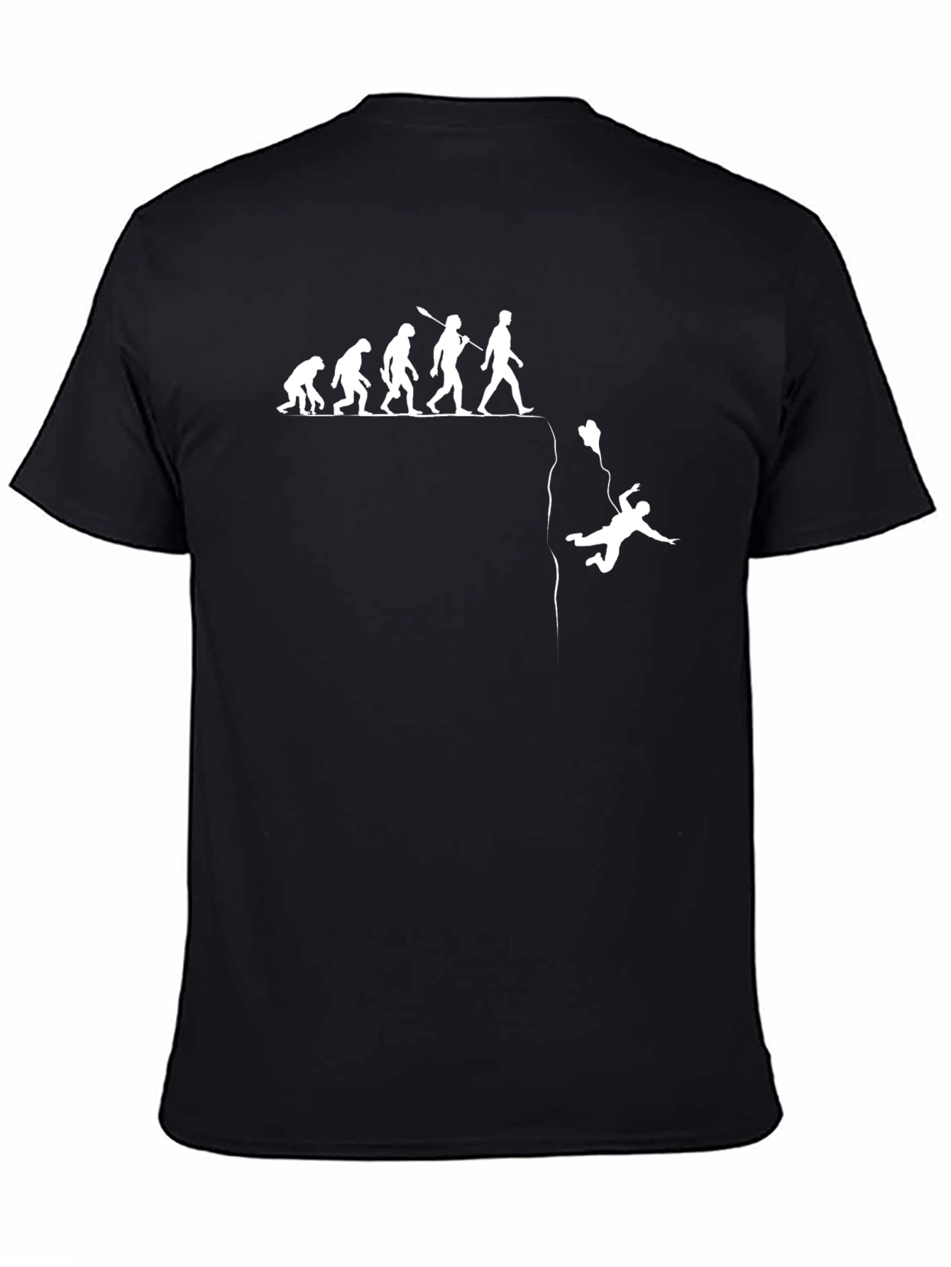Evolution Fail Graphic Tee - Black