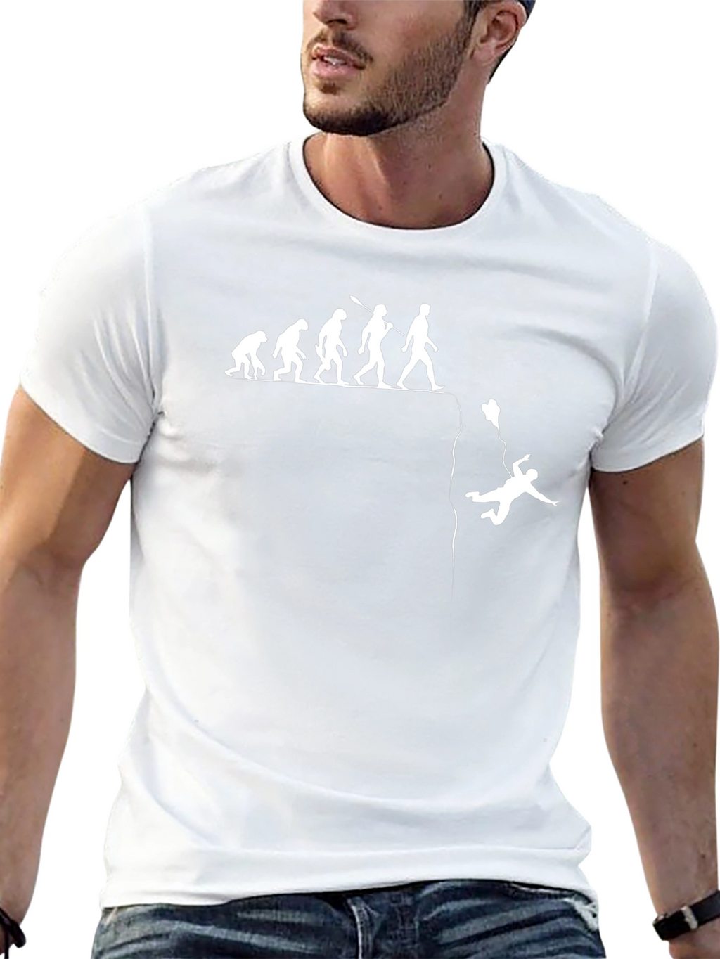 Evolution Fail Graphic Tee - Black