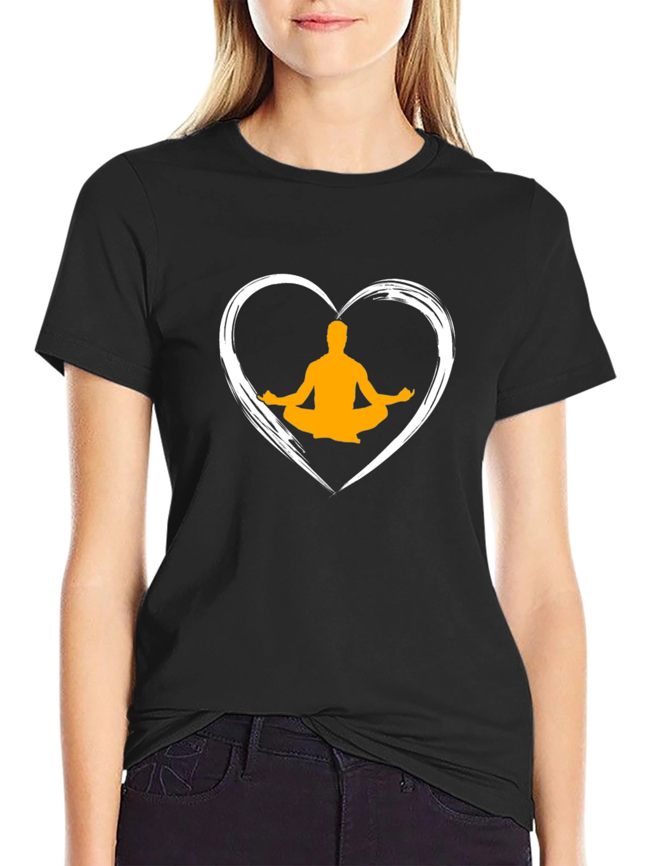 Yoga Love T-Shirt - Meditate in Style