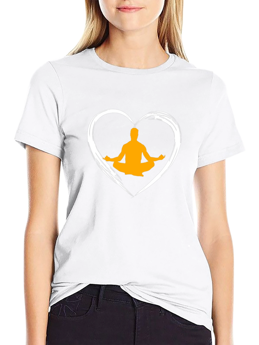 Yoga Love T-Shirt - Meditate in Style