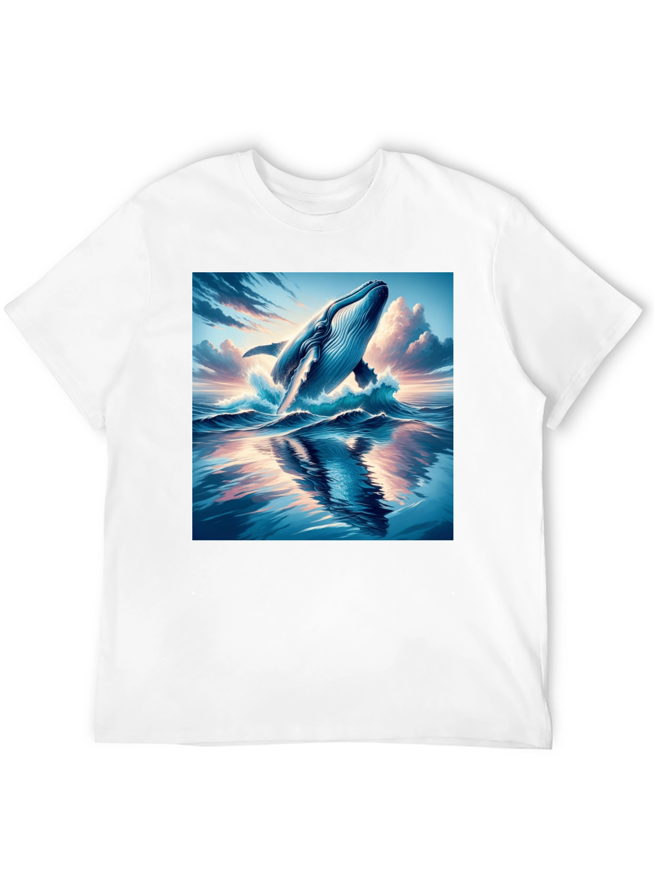 Whale Graphic Tee - Ocean Lovers T-Shirt
