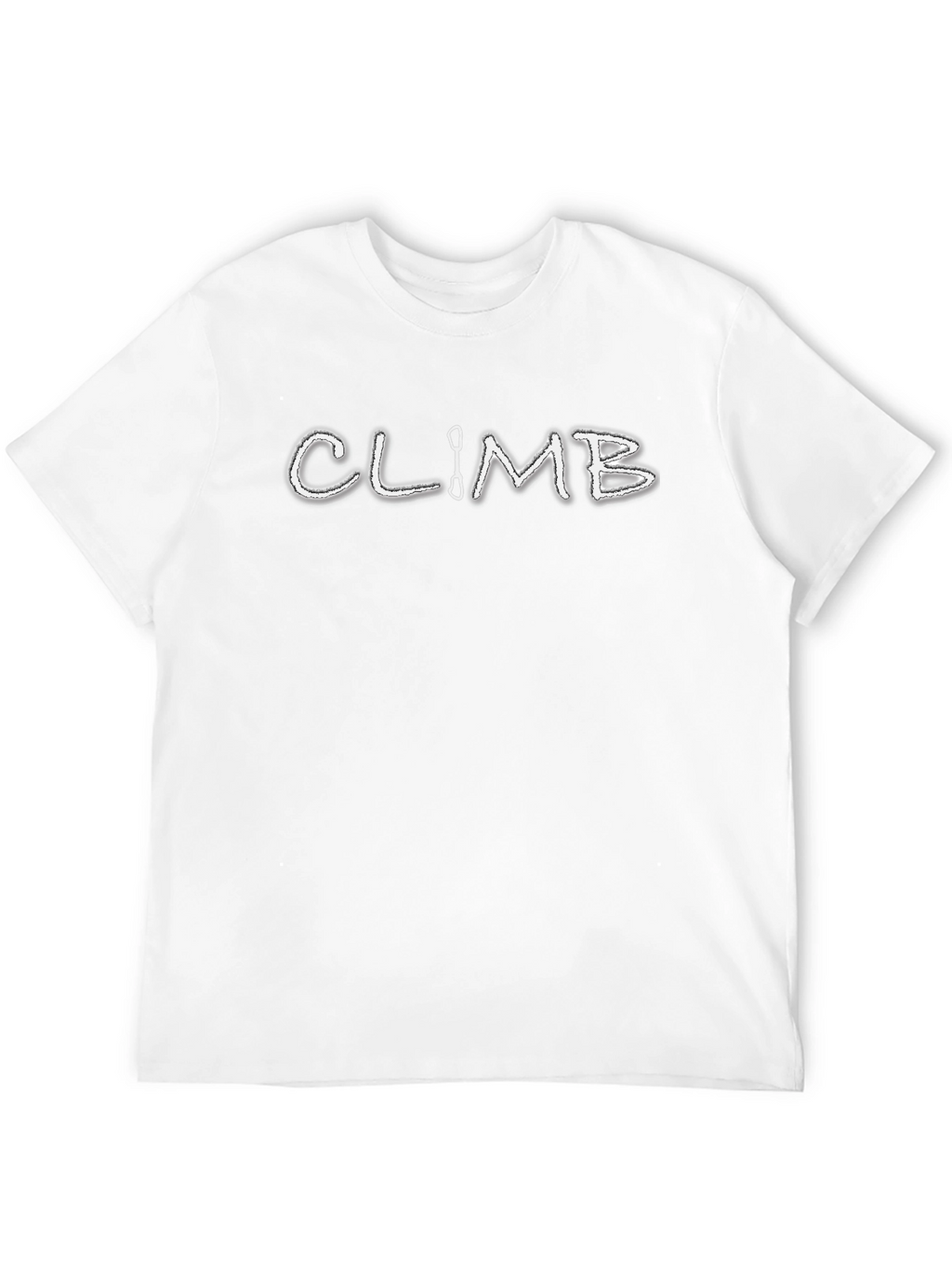 Climb T-Shirt - Rock Climbing Carabiner Graphic Tee