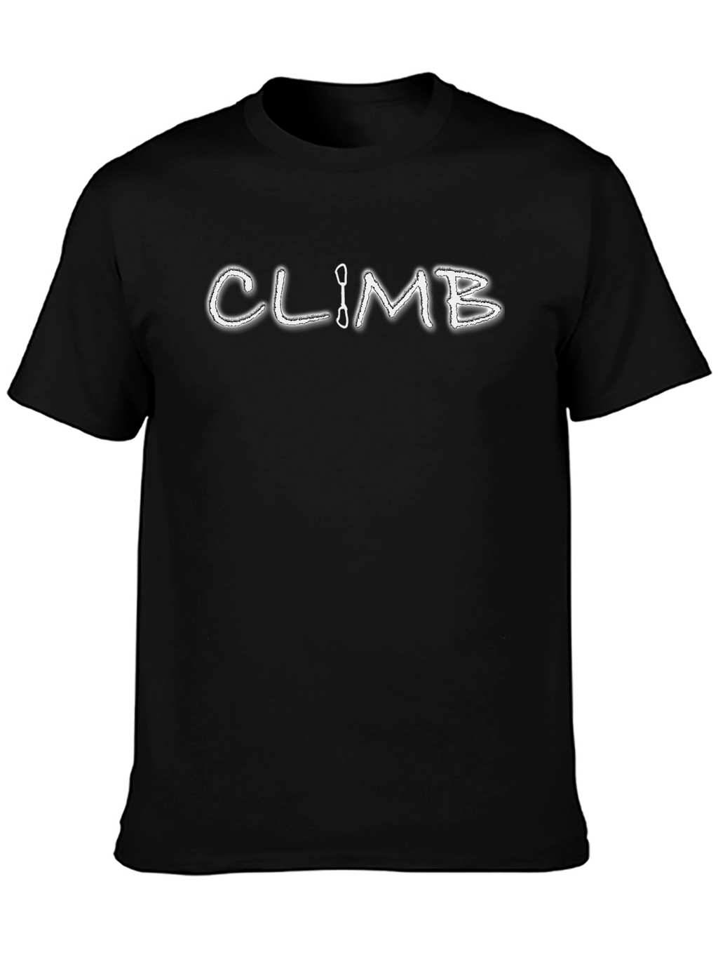 Climb T-Shirt - Rock Climbing Carabiner Graphic Tee