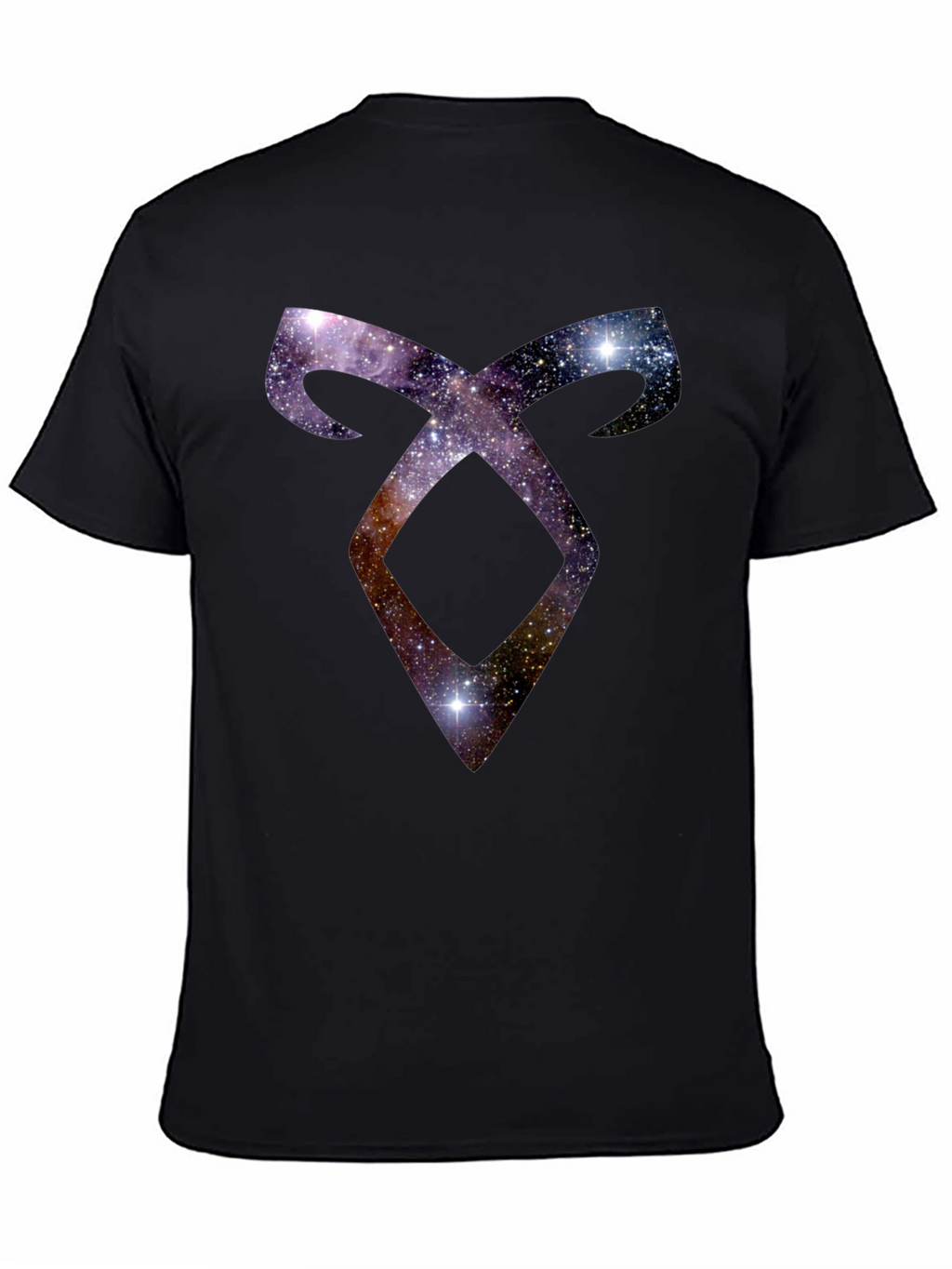 Celestial Rune Graphic Black T-Shirt