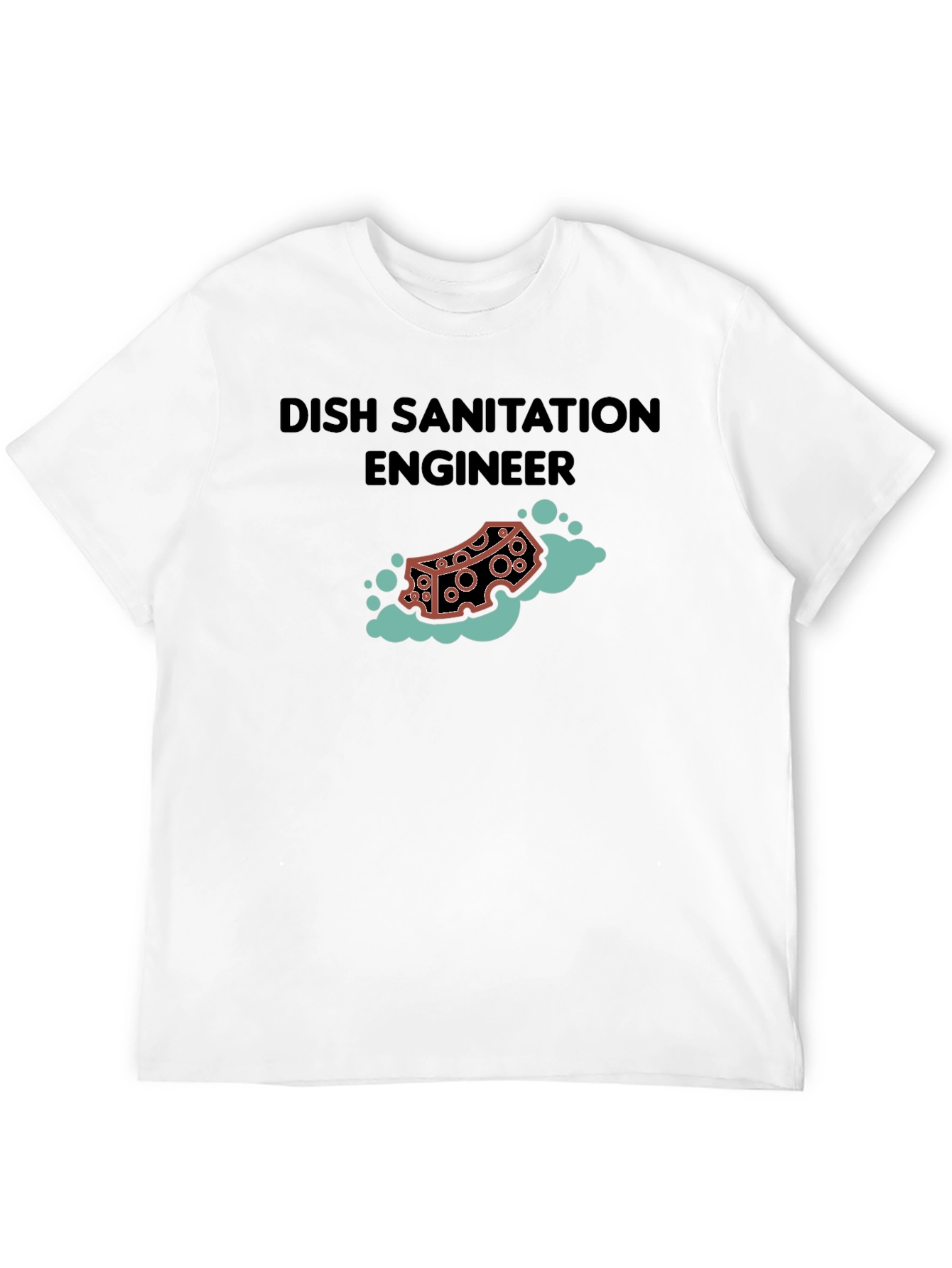 Dish Sanitation Engineer Funny T-Shirt